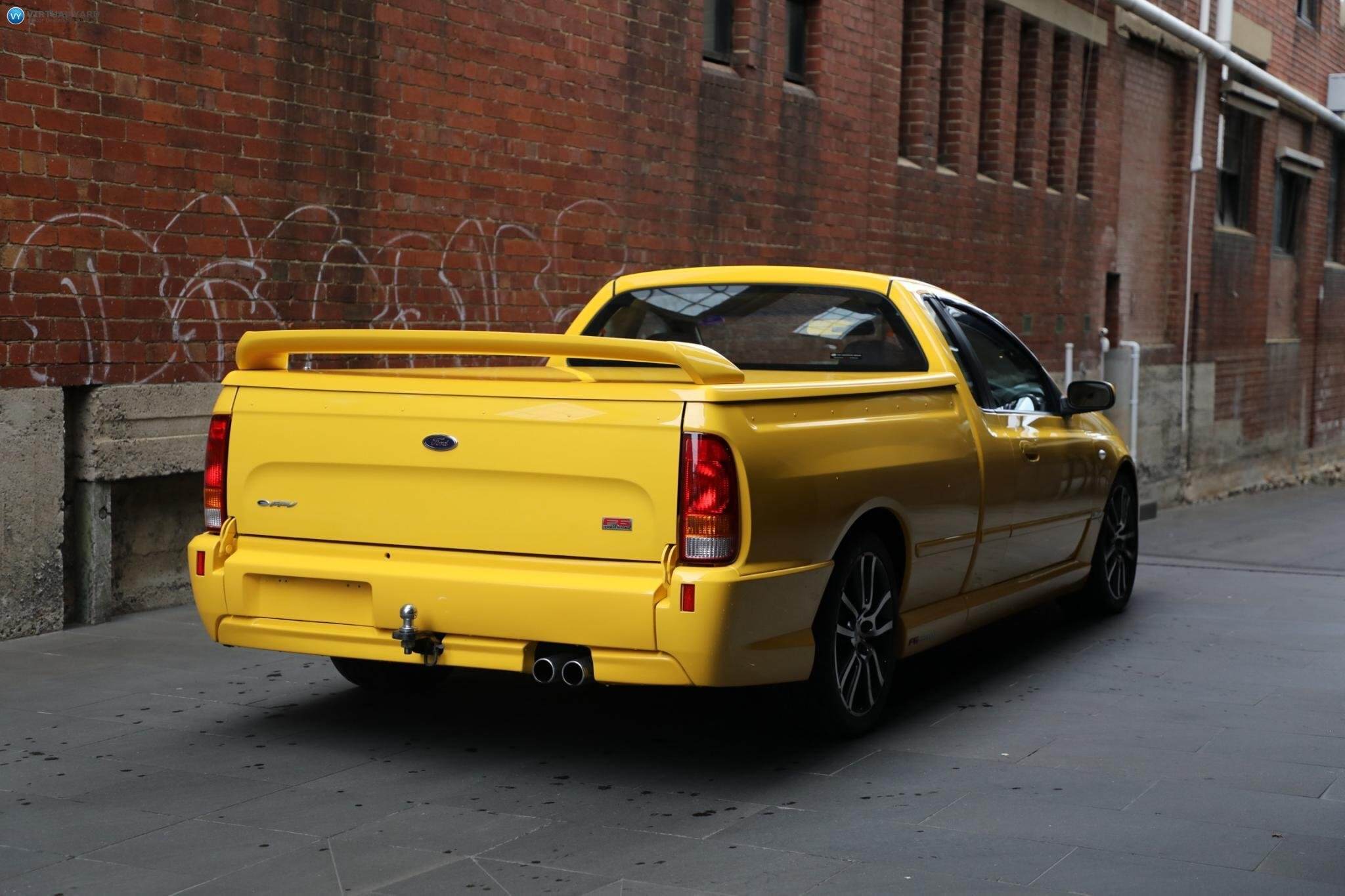 2005 Ford Performance Vehicles F6 Tornado BA Mk II Utility Extended Cab 2dr Man 6sp 552kg 4.0T 