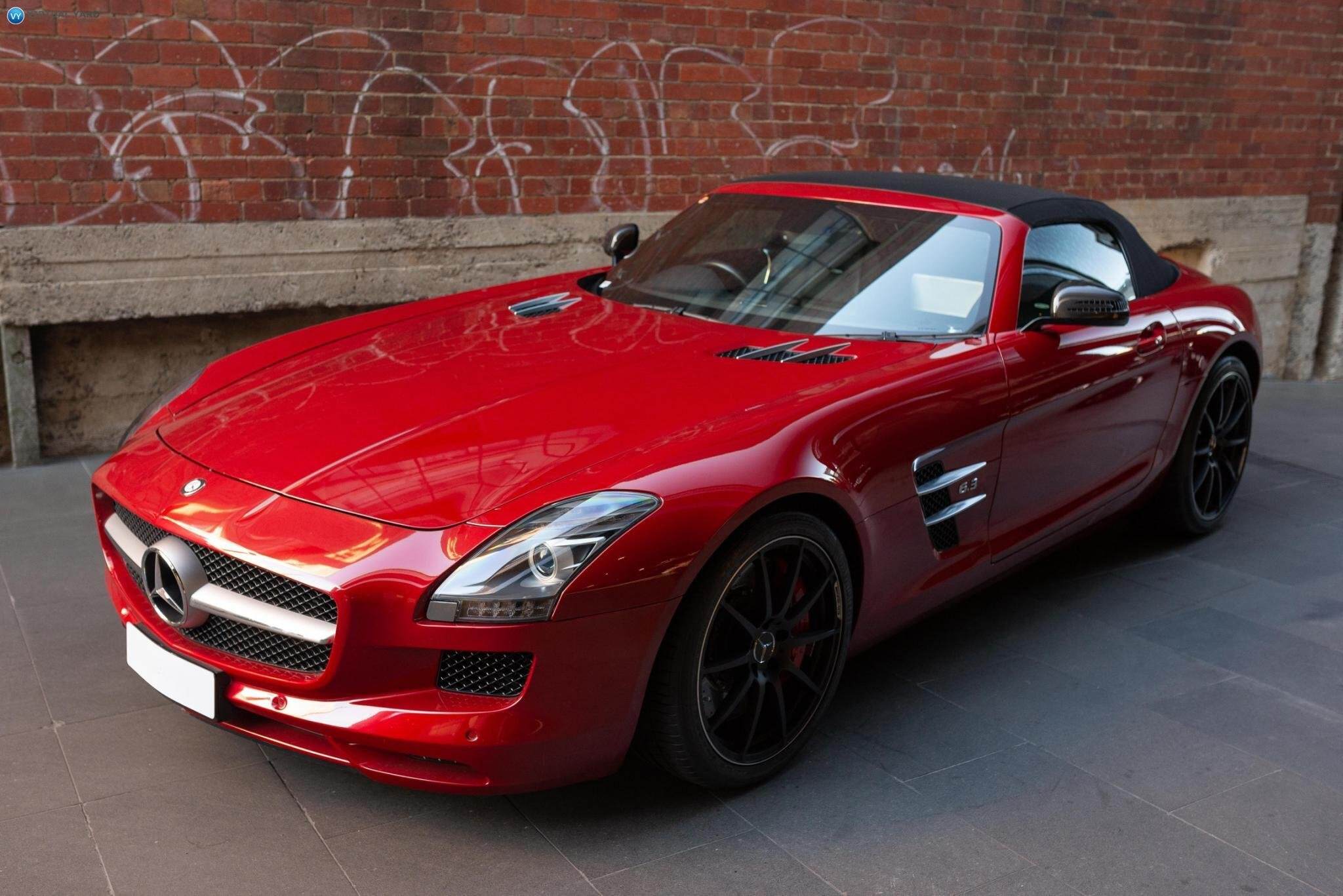 2011 Mercedes-Benz SLS R197 AMG Roadster 2dr SPEEDSHIFT DCT 7sp 6.3i 