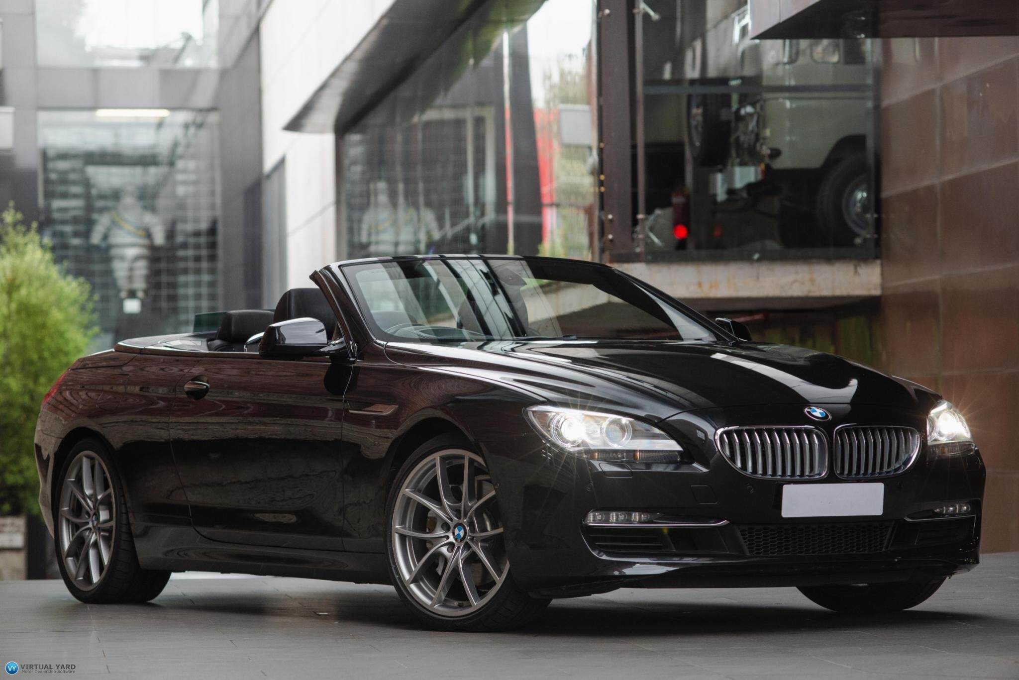 2011 BMW 6 Series F12 650i Convertible 2dr Steptronic 8sp 4.4TT [MY11] 