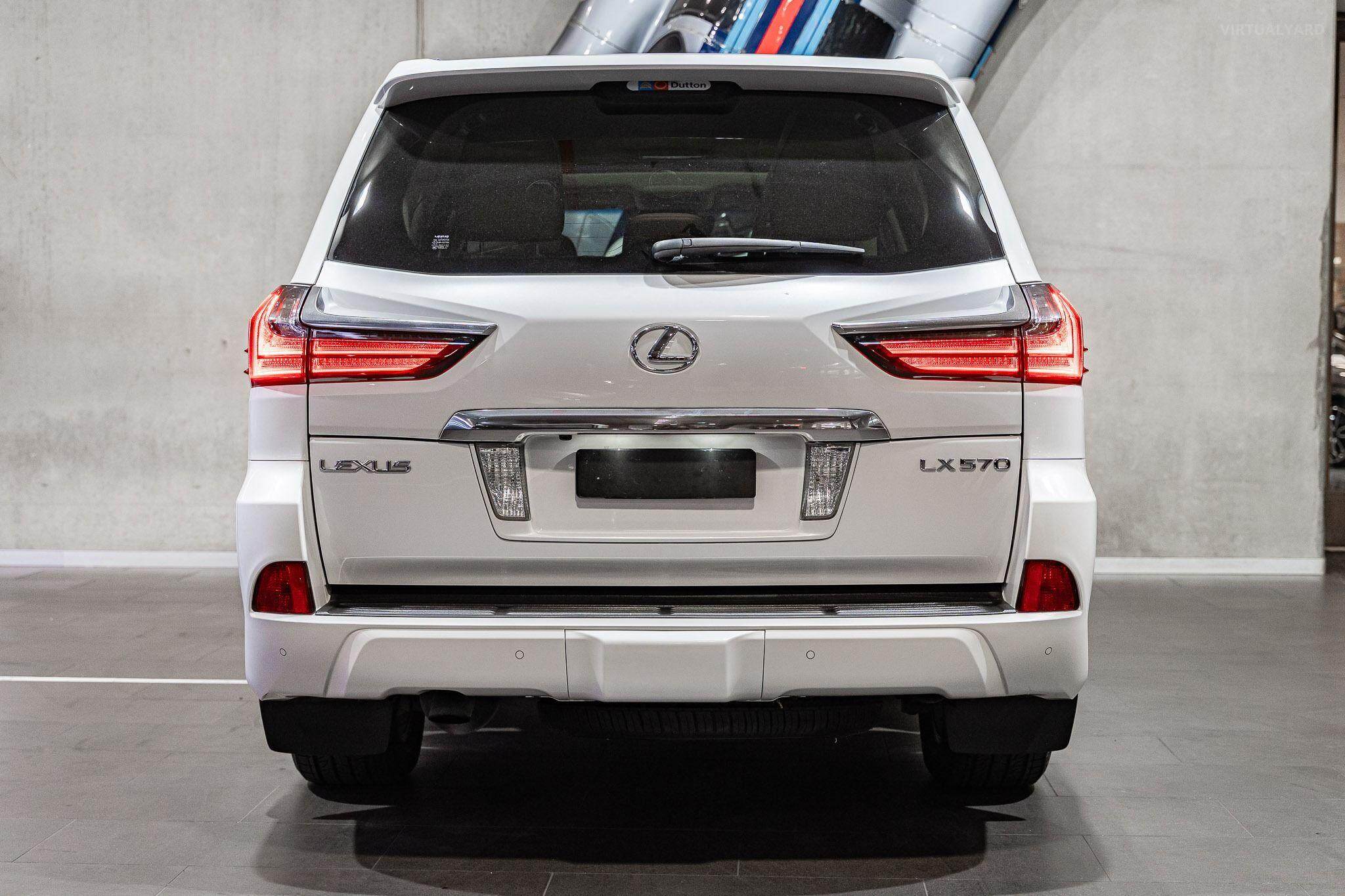 2016 Lexus LX URJ201R LX570 Wagon 8st 5dr Spts Auto 8sp, 4x4 5.7i 