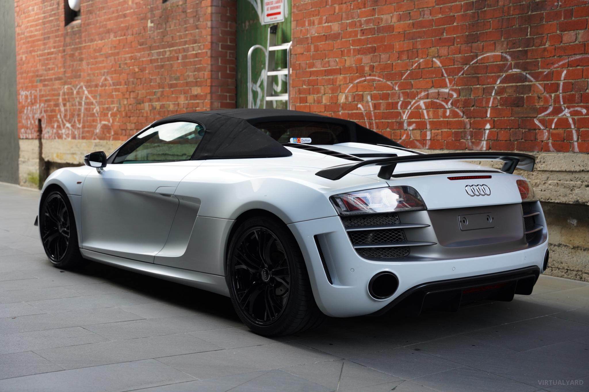 2012 Audi R8 GT Spyder 2dr SA SCT 6sp quattro 5.2i [MY12] 