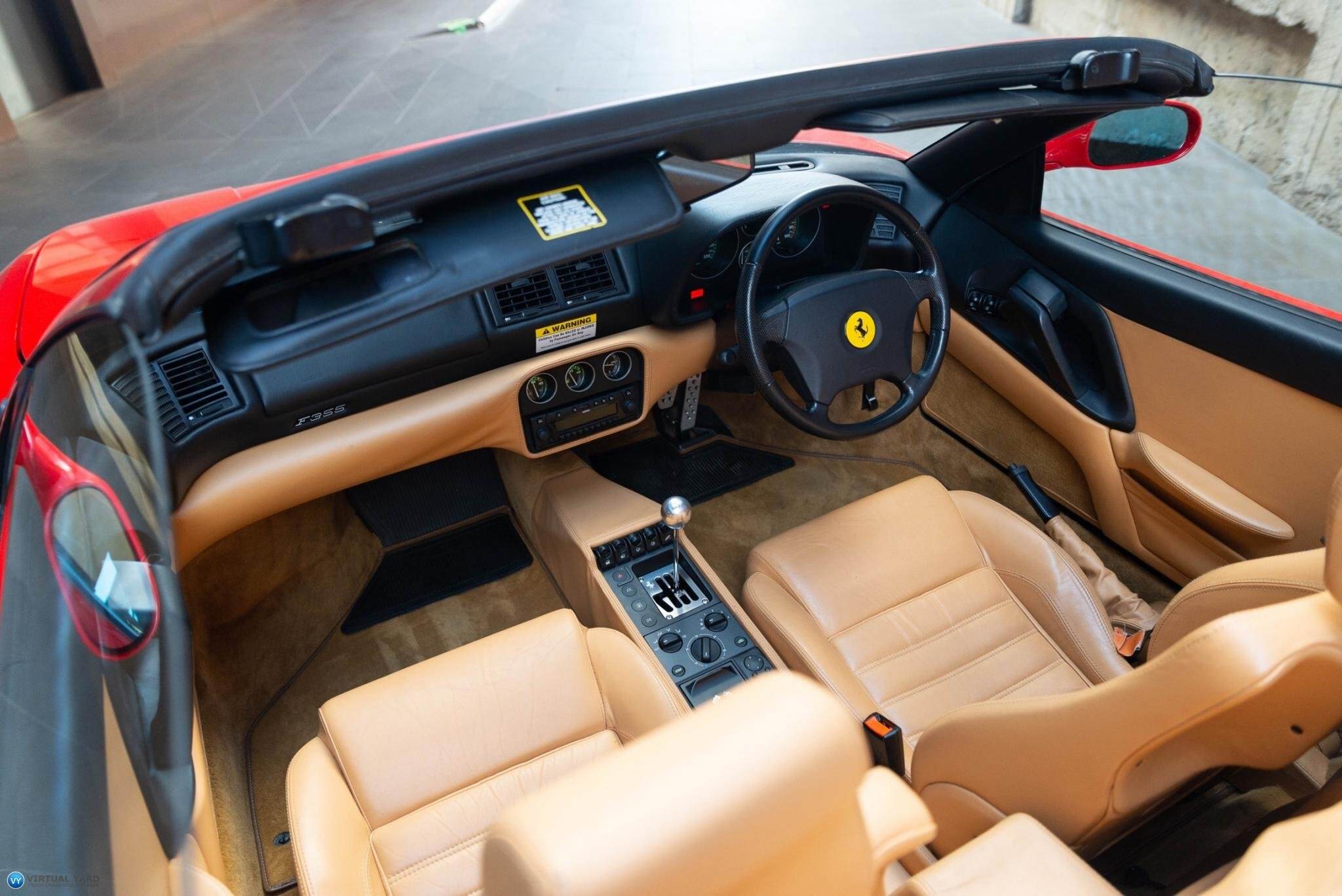 1999 Ferrari F355 Spider Convertible 2dr Man 6sp 3.5i 