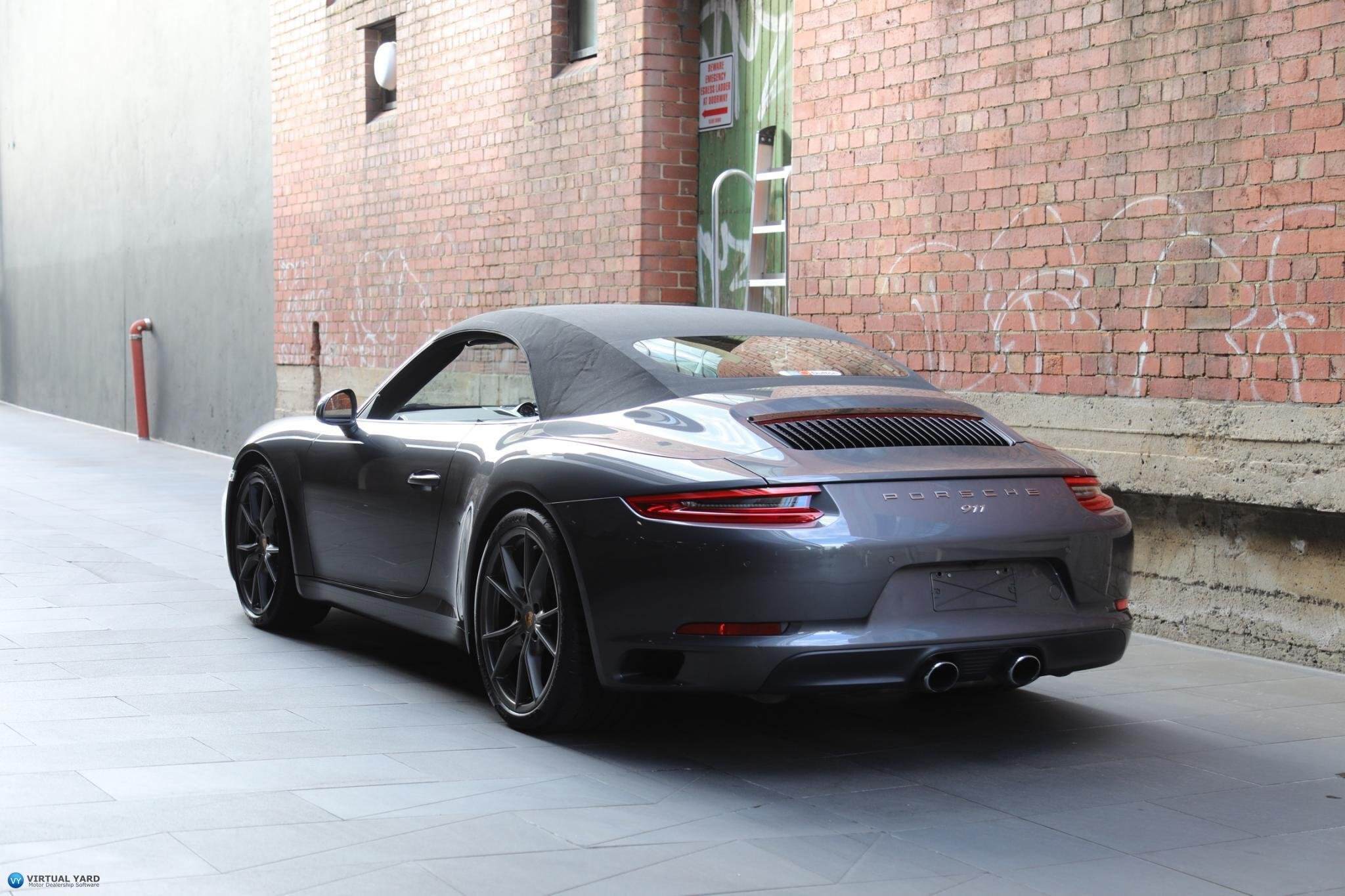 2015 Porsche 911 991 Carrera Cabriolet 2dr PDK 7sp 3.0TT [MY17] 