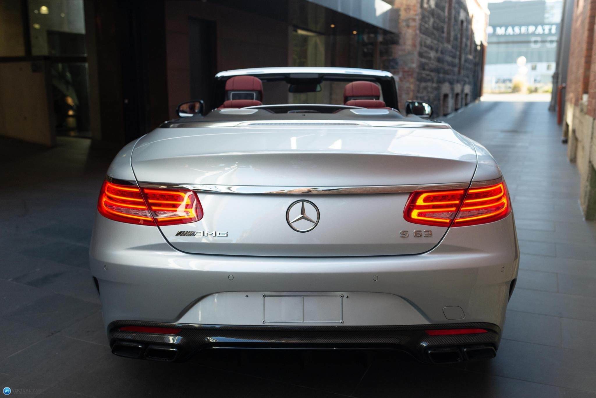 2016 Mercedes-Benz S63 A217 AMG Cabriolet 2dr SPEEDSHIFT MCT 7sp 5.5TT [Oct] 