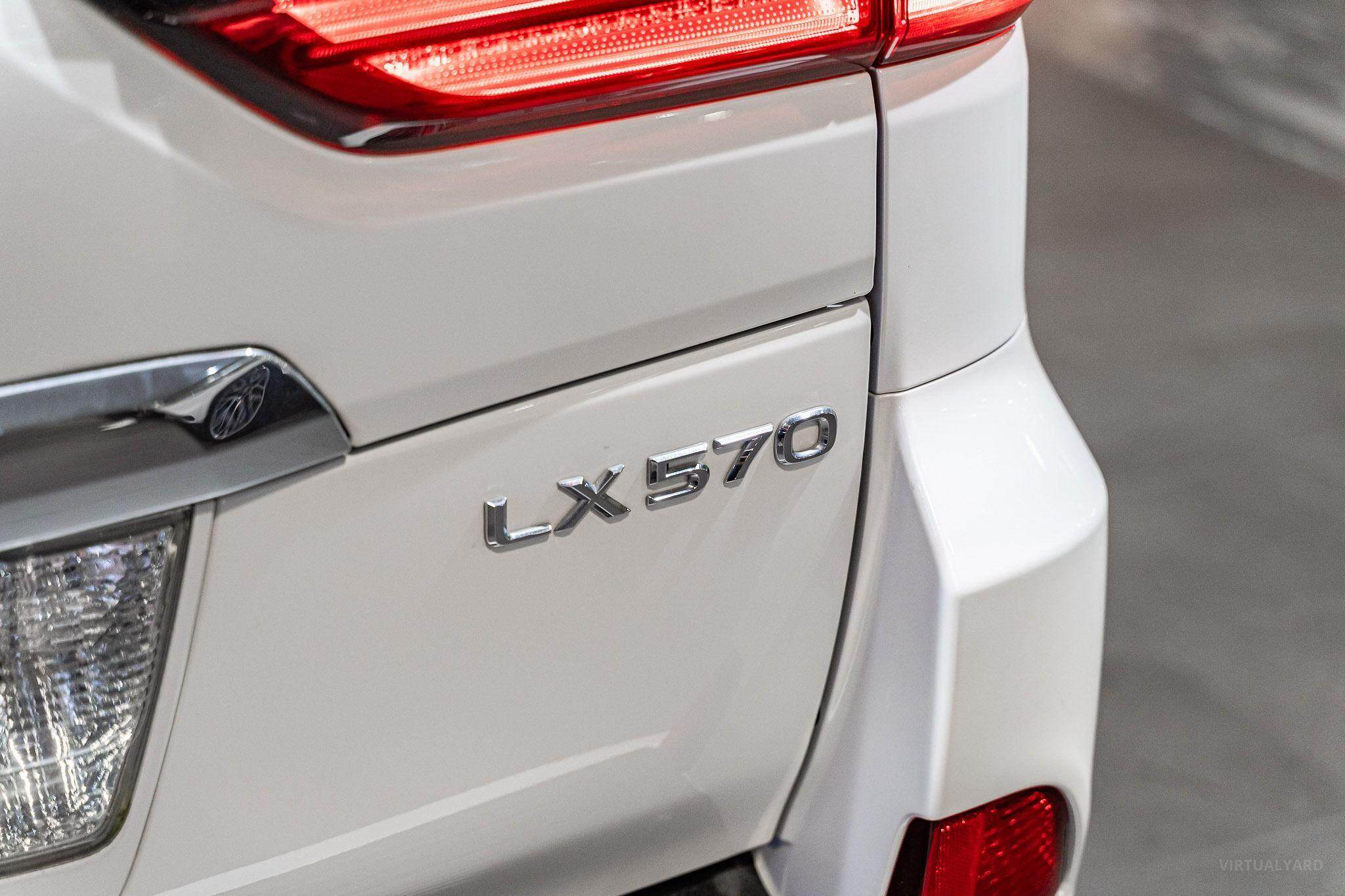 2016 Lexus LX URJ201R LX570 Wagon 8st 5dr Spts Auto 8sp, 4x4 5.7i 