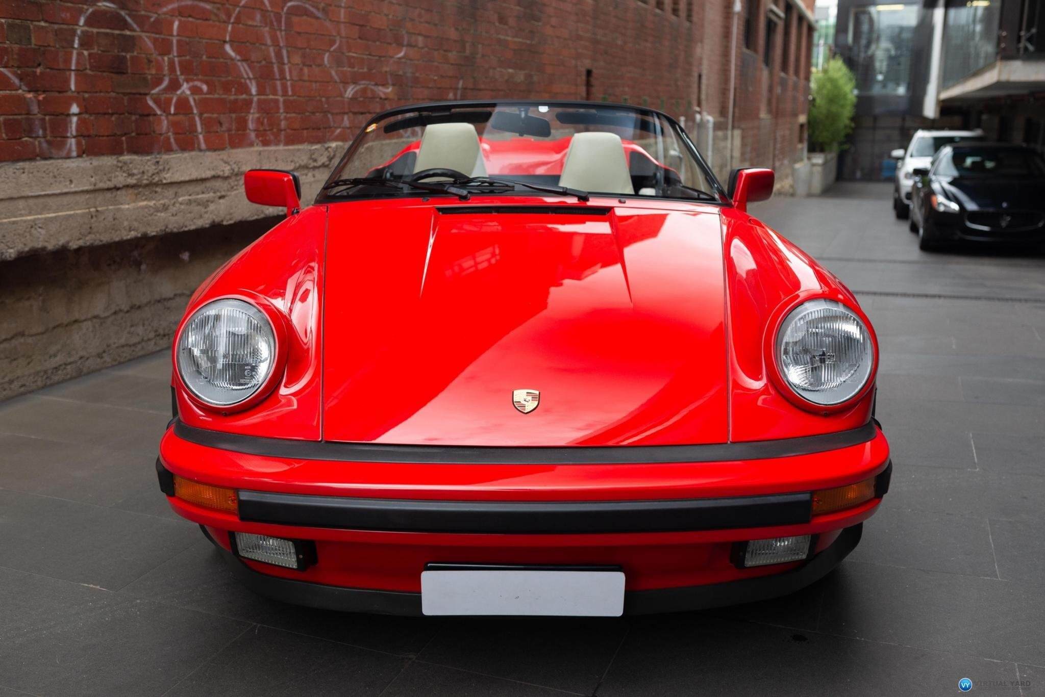 1989 Porsche 911 Speedster Sport Convertible 2dr Man 5sp 3.2i [Jun] 