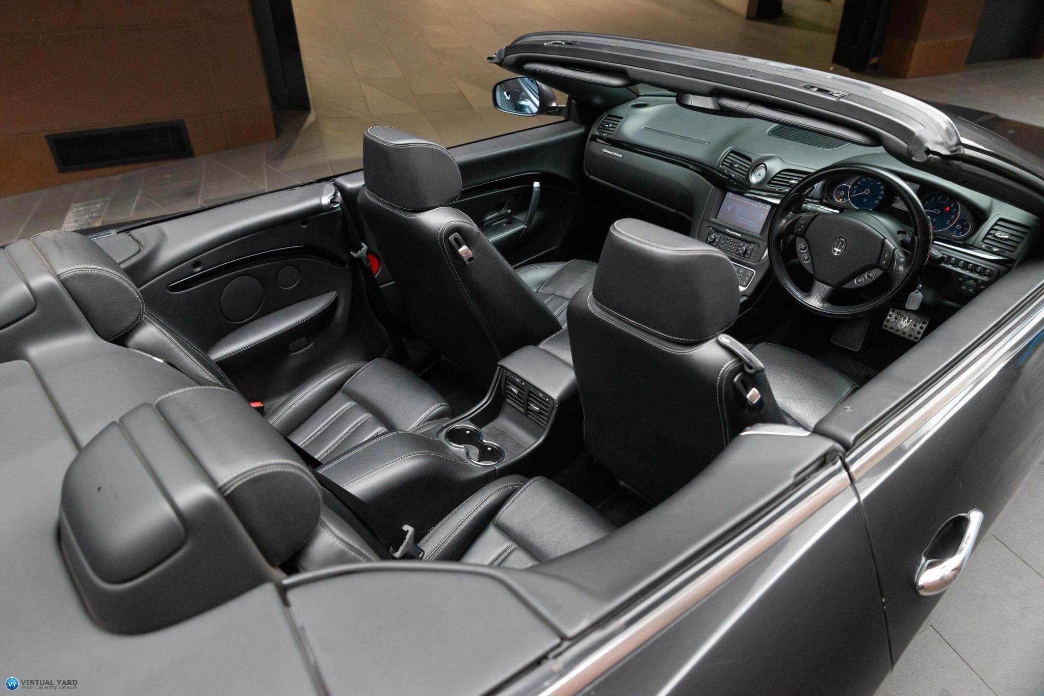 2011 Maserati GranCabrio M145 Cabriolet 2dr Spts Auto 6sp 4.7i 