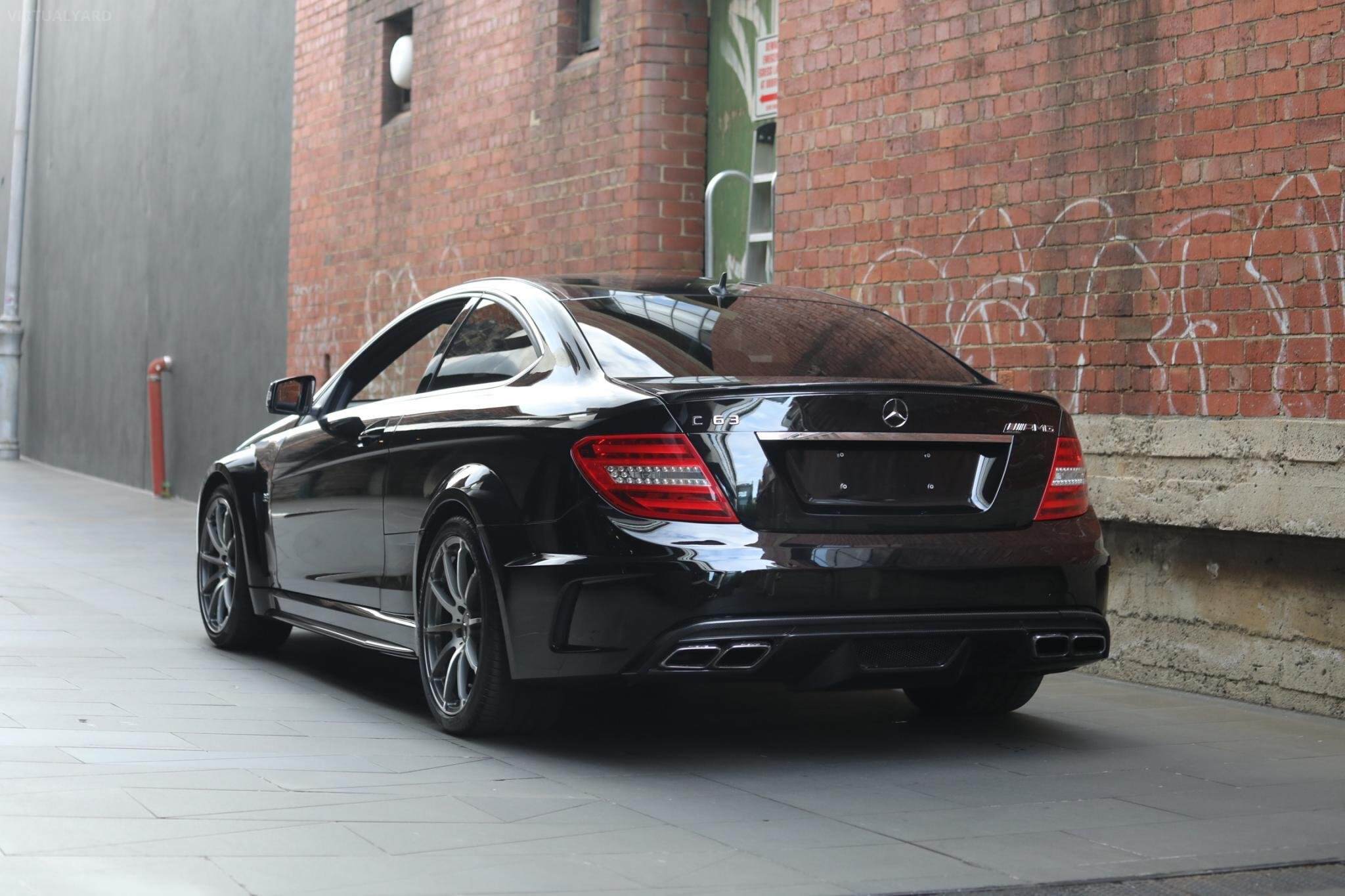 2012 Mercedes-Benz C-Class C204 C63 AMG Black Series Coupe 2dr SPEEDSHIFT MCT 7sp 6.3i [MY12] 