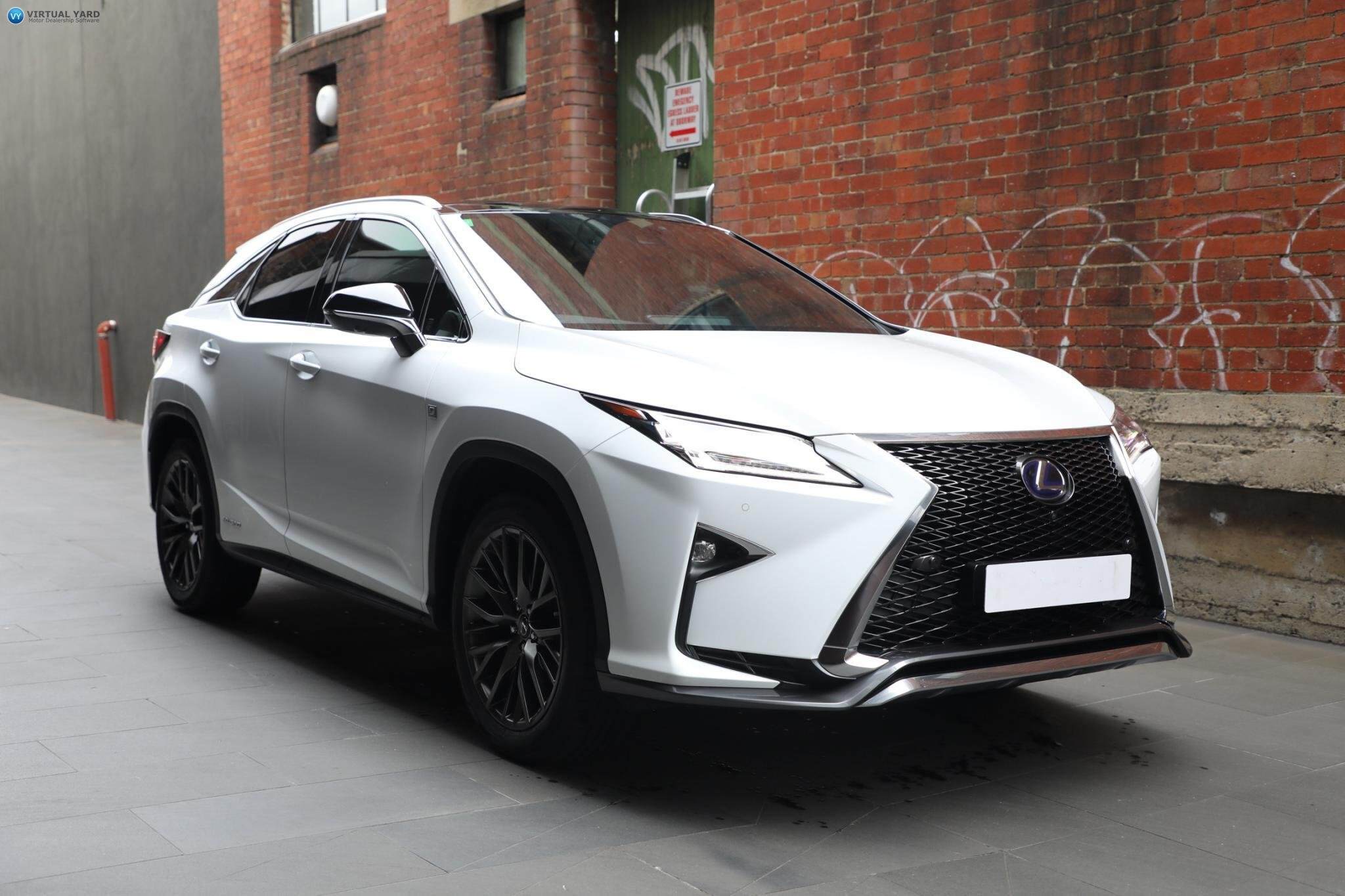 2017 Lexus RX GYL25R RX450h F Sport Wagon 5dr CVT 6sp, 4x4 3.5i Hybrid 