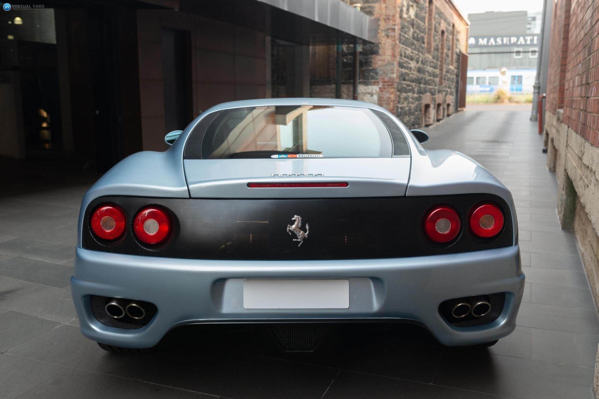 2003 Ferrari 360 Modena Coupe 2dr Man 6sp 3.6i 