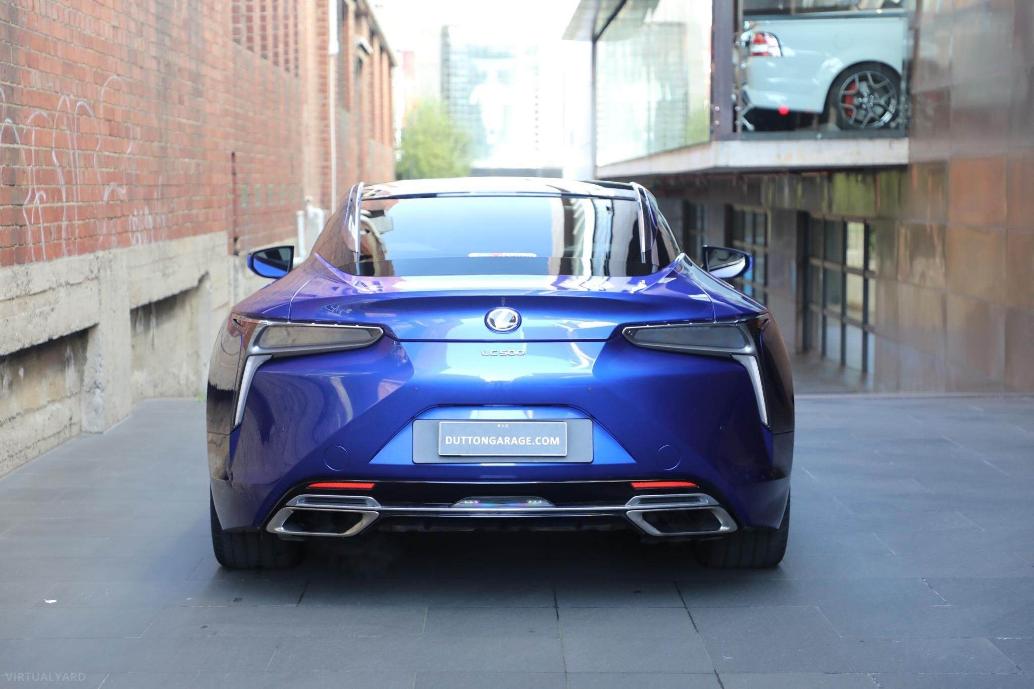 2018 Lexus LC URZ100R LC500 Morphic Blue Coupe 2dr Spts Auto 10sp, 5.0i 