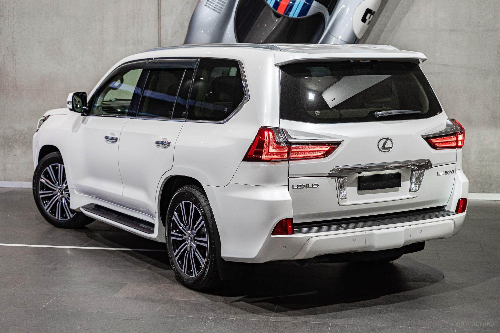 2016 Lexus LX URJ201R LX570 Wagon 8st 5dr Spts Auto 8sp, 4x4 5.7i 