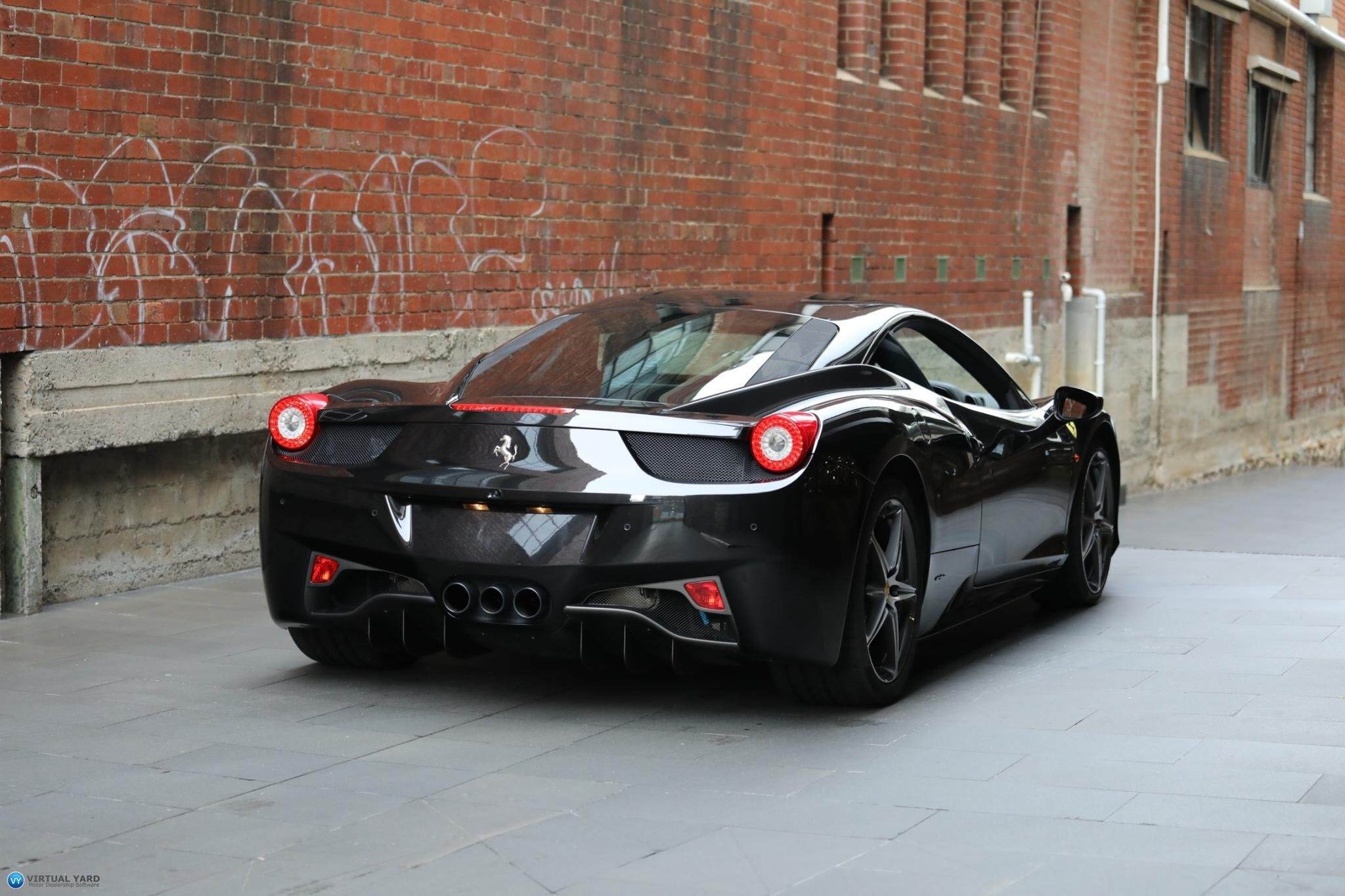 2012 Ferrari 458 Italia F142 Coupe 2dr DCT 7sp 4.5i 