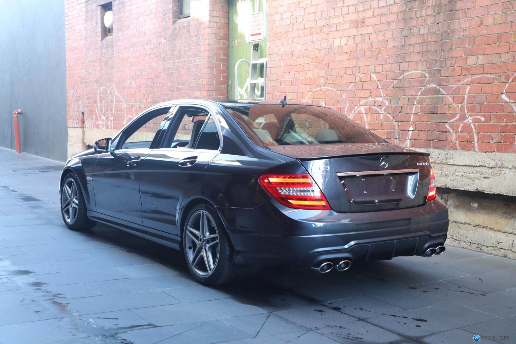 2011 Mercedes-Benz C-Class W204 C63 AMG Sedan 4dr SPEEDSHIFT MCT 7sp 6.3i [MY12] 