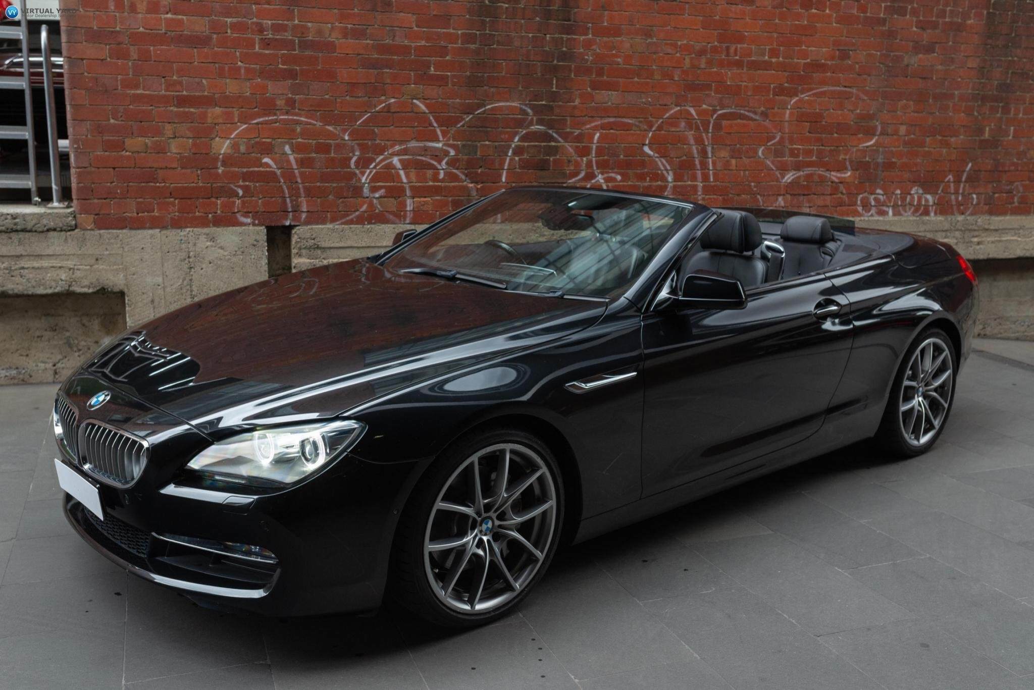 2011 BMW 6 Series F12 650i Convertible 2dr Steptronic 8sp 4.4TT [MY11] 