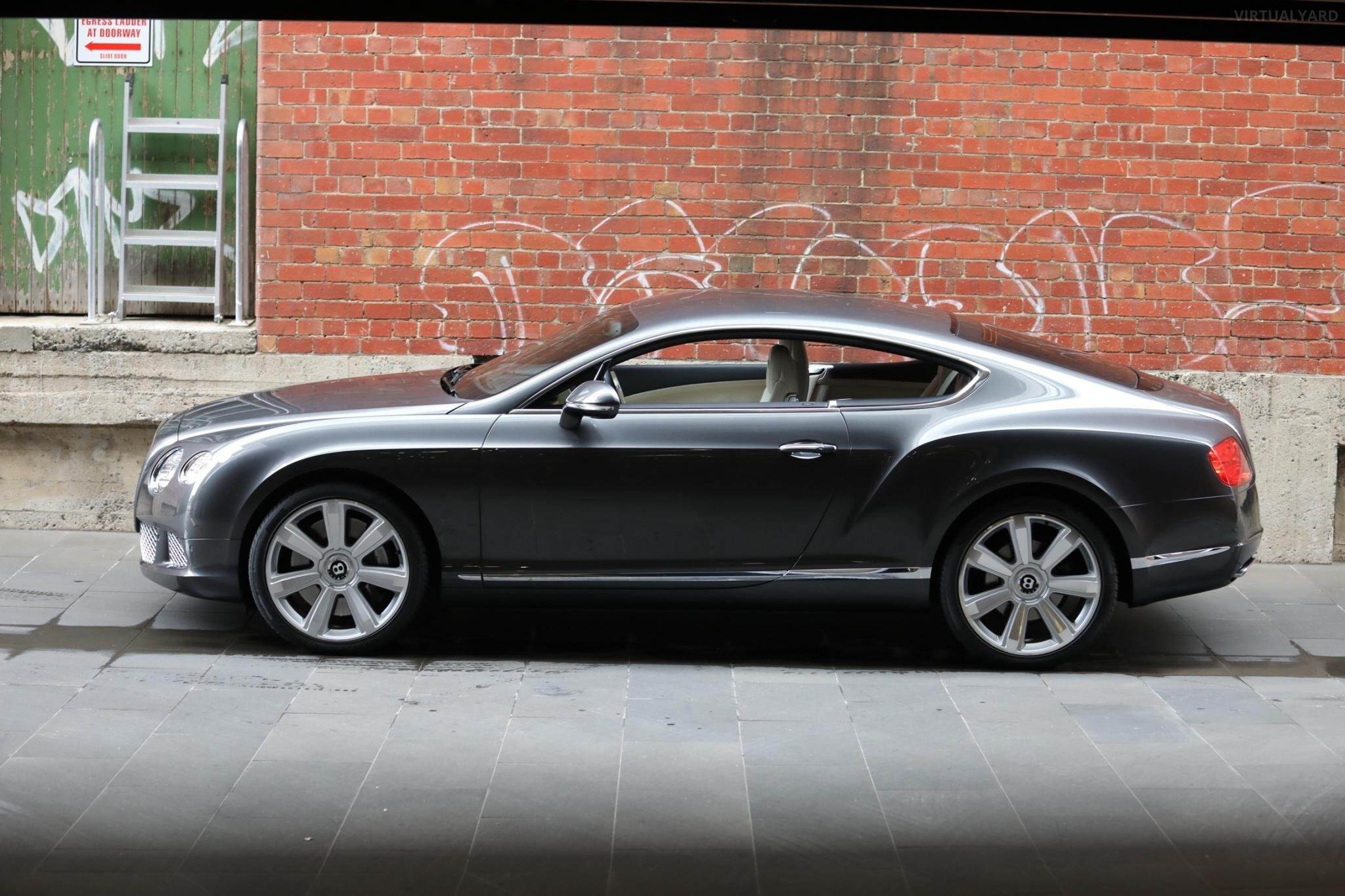 2012 Bentley Continental 3W GT Coupe 2dr Spts Auto 6sp 4x4 6.0TT [MY13] 