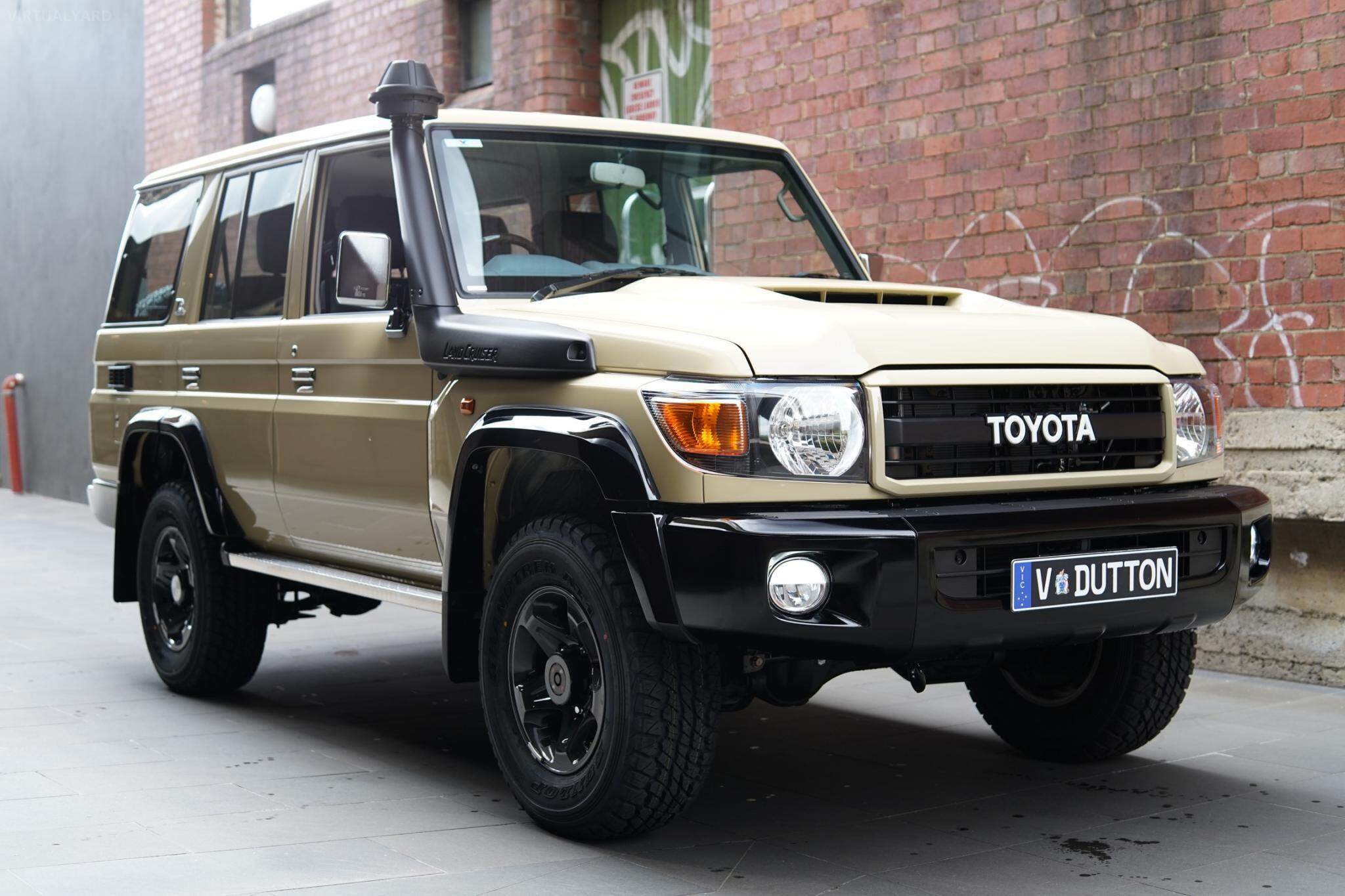 2021 Toyota Landcruiser VDJ76R 70th Anniversary Special Edition Wagon 5dr Man 5sp, 4x4 4.5DT 