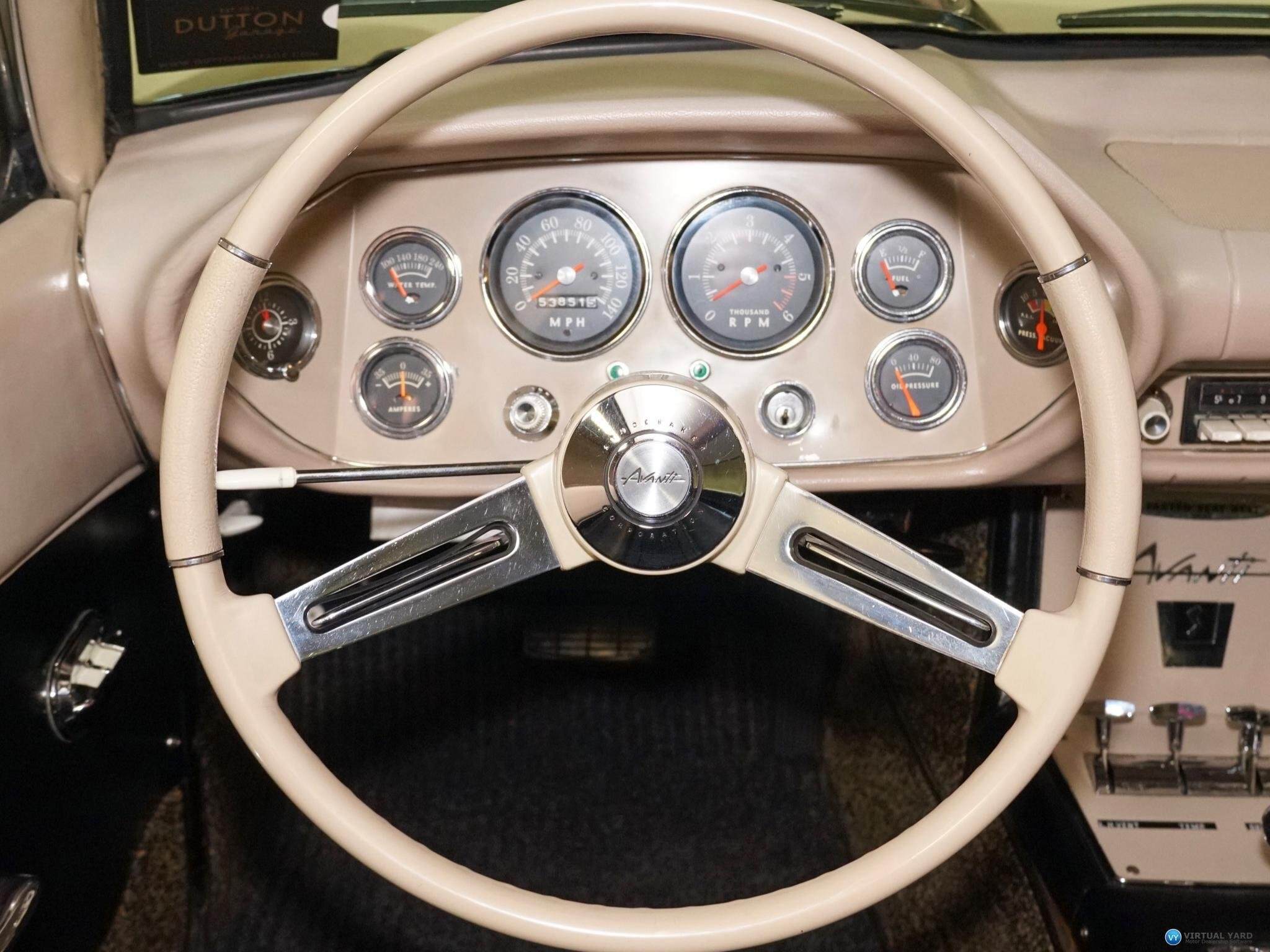 1963 STUDEBAKER AVANTI  