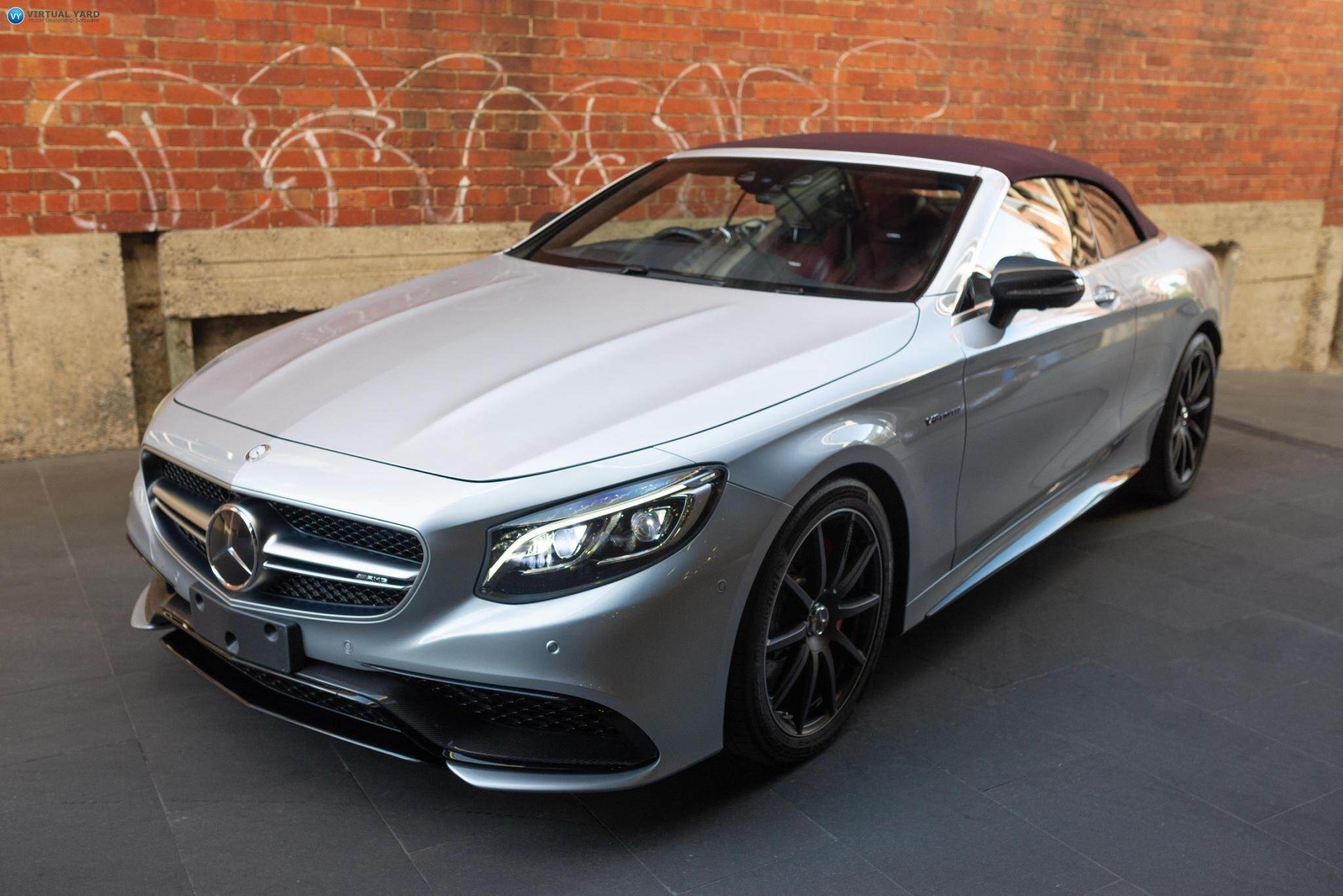 2016 Mercedes-Benz S63 A217 AMG Cabriolet 2dr SPEEDSHIFT MCT 7sp 5.5TT [Oct] 