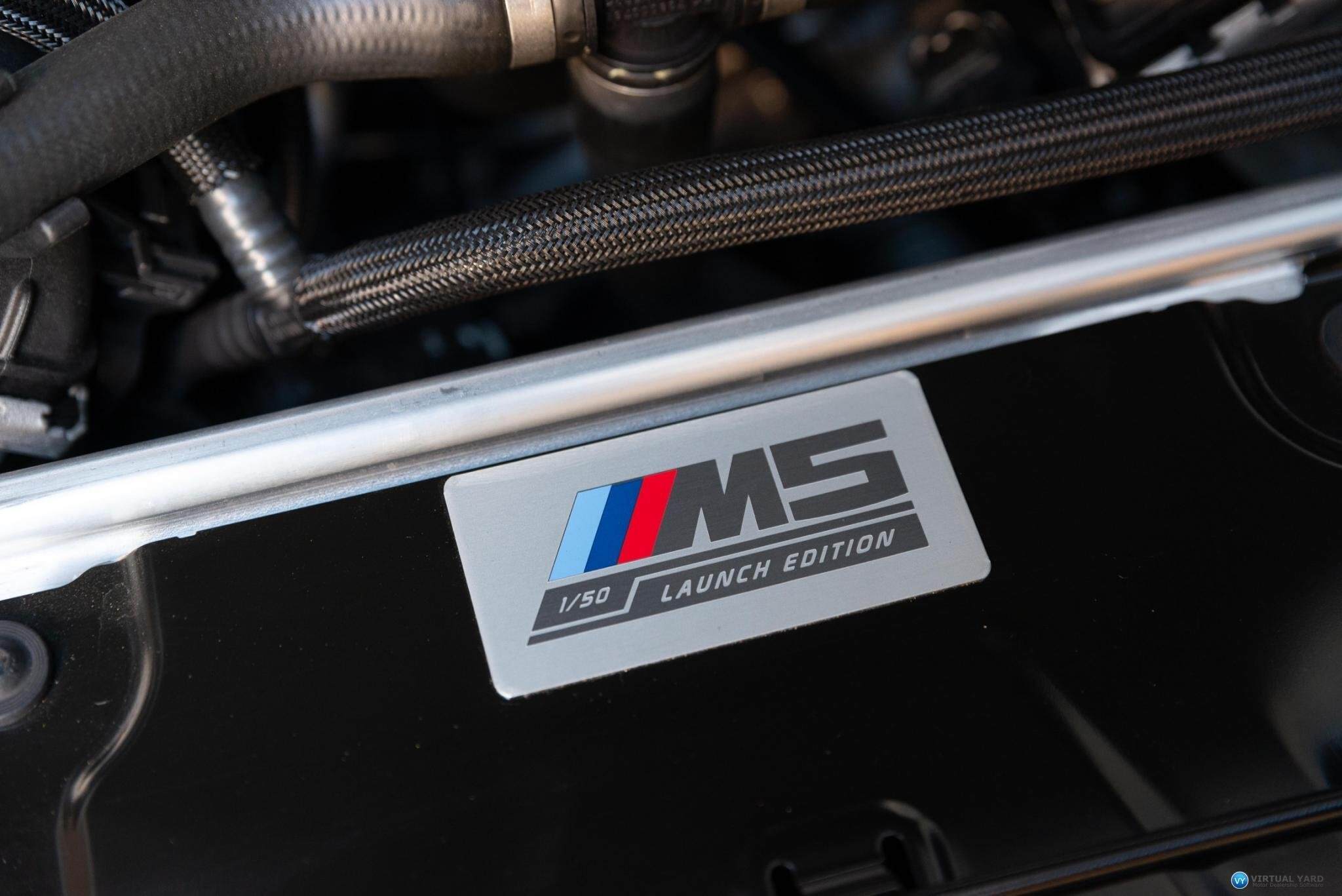 2018 BMW M5 F90 Launch Edition Sedan 4dr M Steptronic 8sp M xDrive 4.4TT 