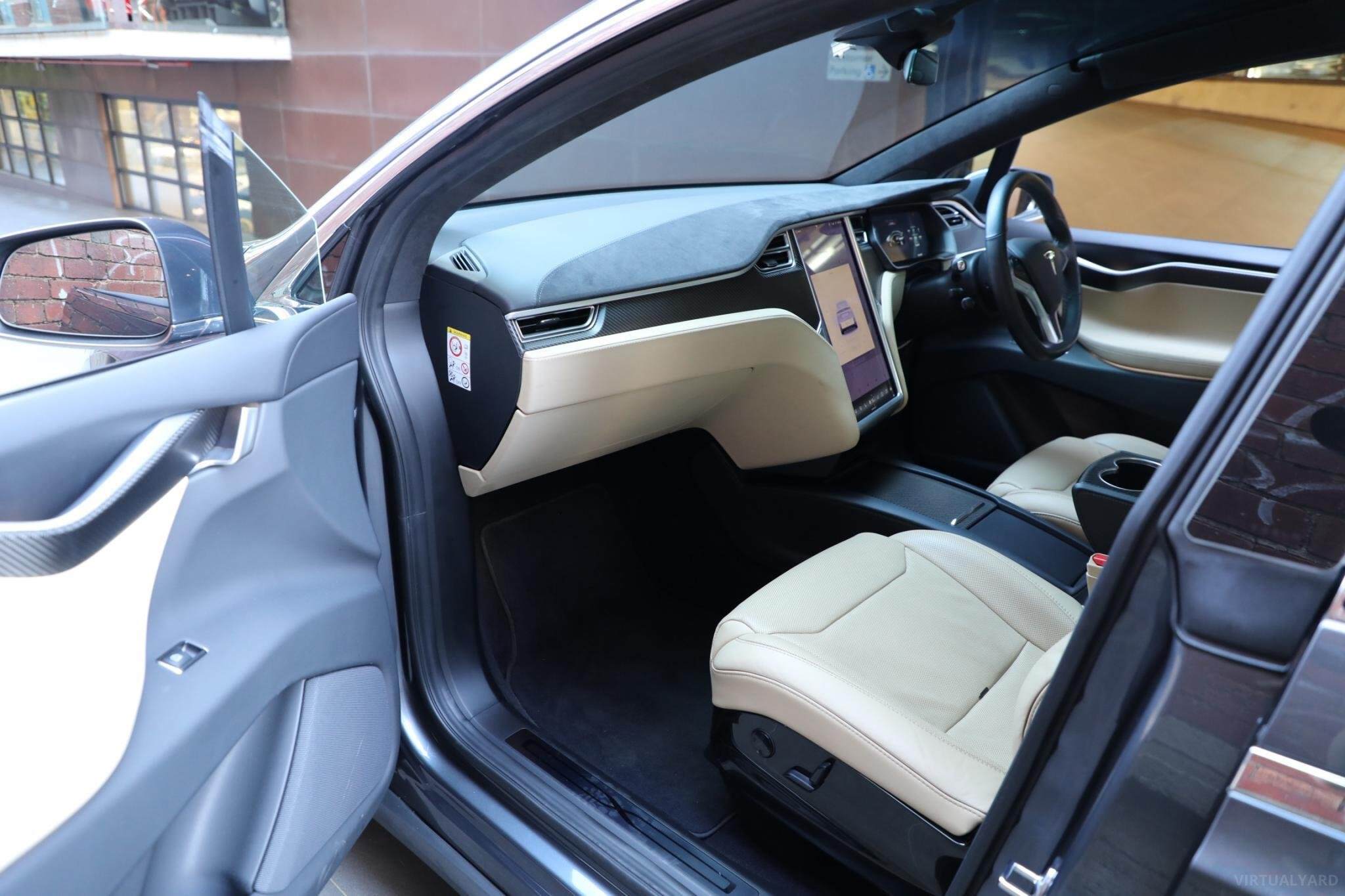 2017 Tesla Model X P100D Wagon 5dr Reduction Gear 1sp AWD AC375kW 