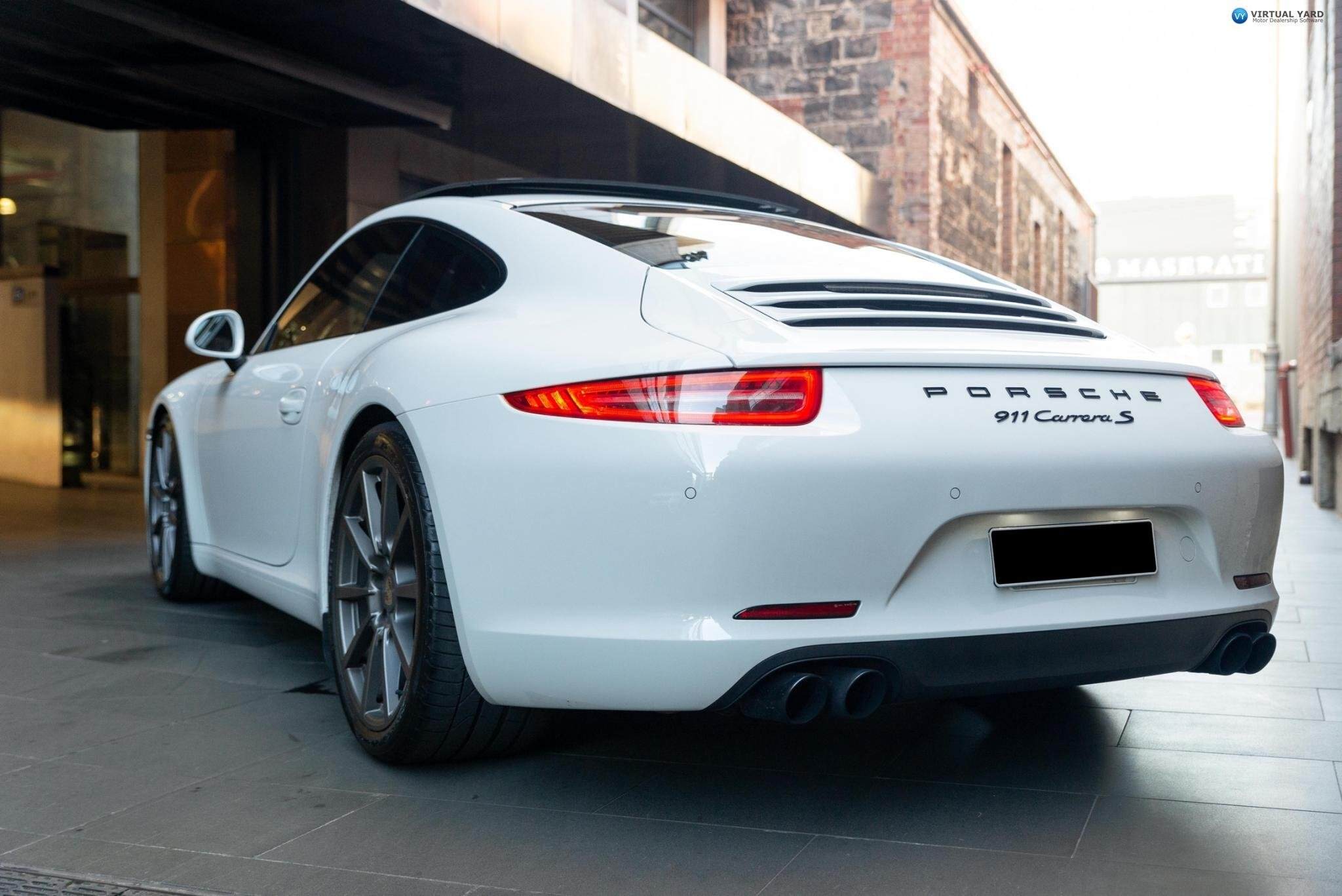 2012 Porsche 911 Carrera 991 S Coupe 2dr PDK 7sp 3.8i [Mar] 