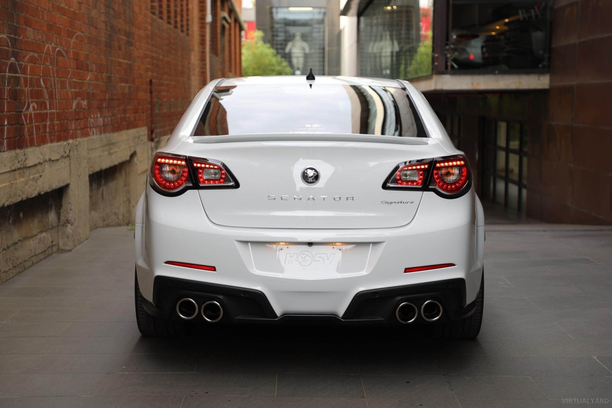 2017 Holden Special Vehicles Senator GEN-F2 Signature Sedan 4dr Spts Auto 6sp 6.2SC [MY17] 