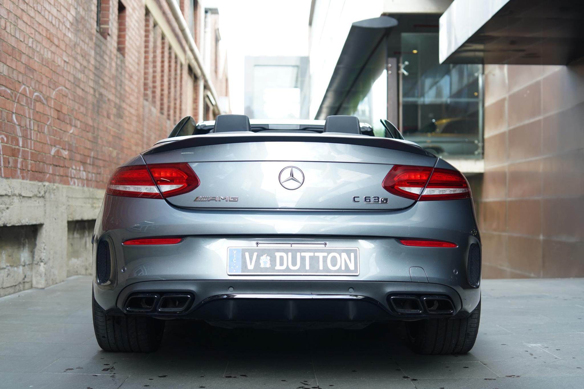 2018 Mercedes-Benz C-Class A205 C63 AMG S Cabriolet 2dr SPEEDSHIFT MCT 7sp 4.0TT 