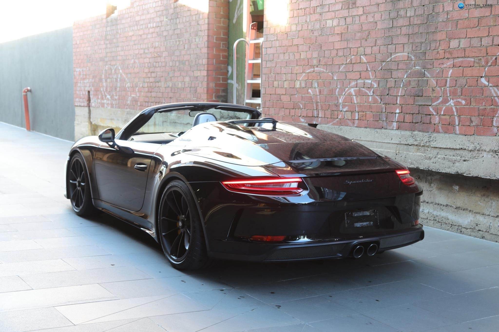 2019 Porsche 911 991 Speedster 2dr Man 6sp 4.0i [MY19] 