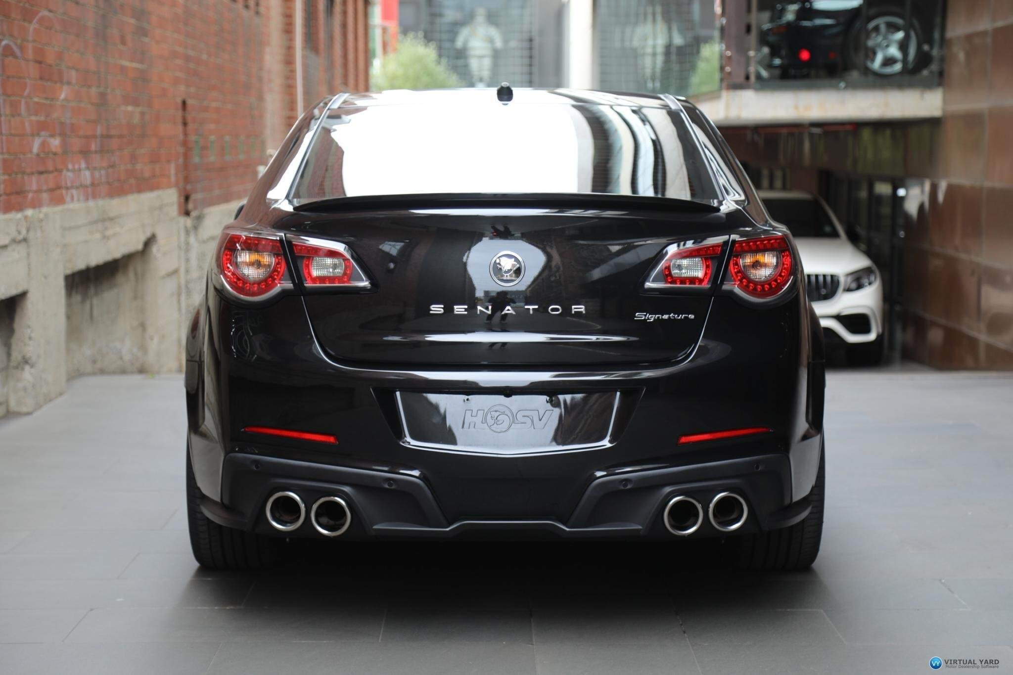 2017 Holden Special Vehicles Senator GEN-F2 Signature Sedan 4dr Spts Auto 6sp 6.2SC [MY17] 