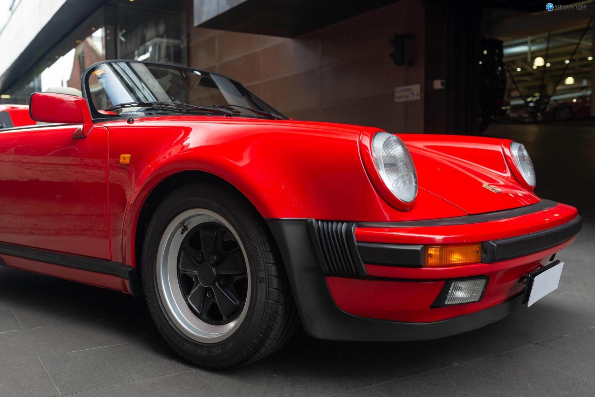 1989 Porsche 911 Speedster Sport Convertible 2dr Man 5sp 3.2i [Jun] 