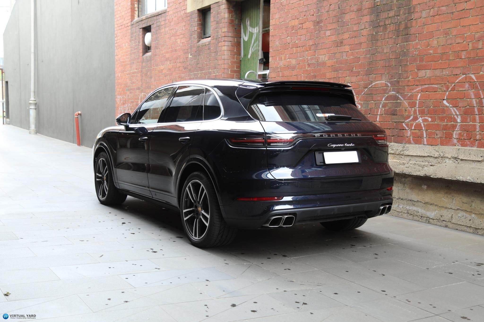 2018 Porsche Cayenne 9YA Turbo Wagon 5dr Tiptronic 8sp 4x4 4.0TT [MY19] 
