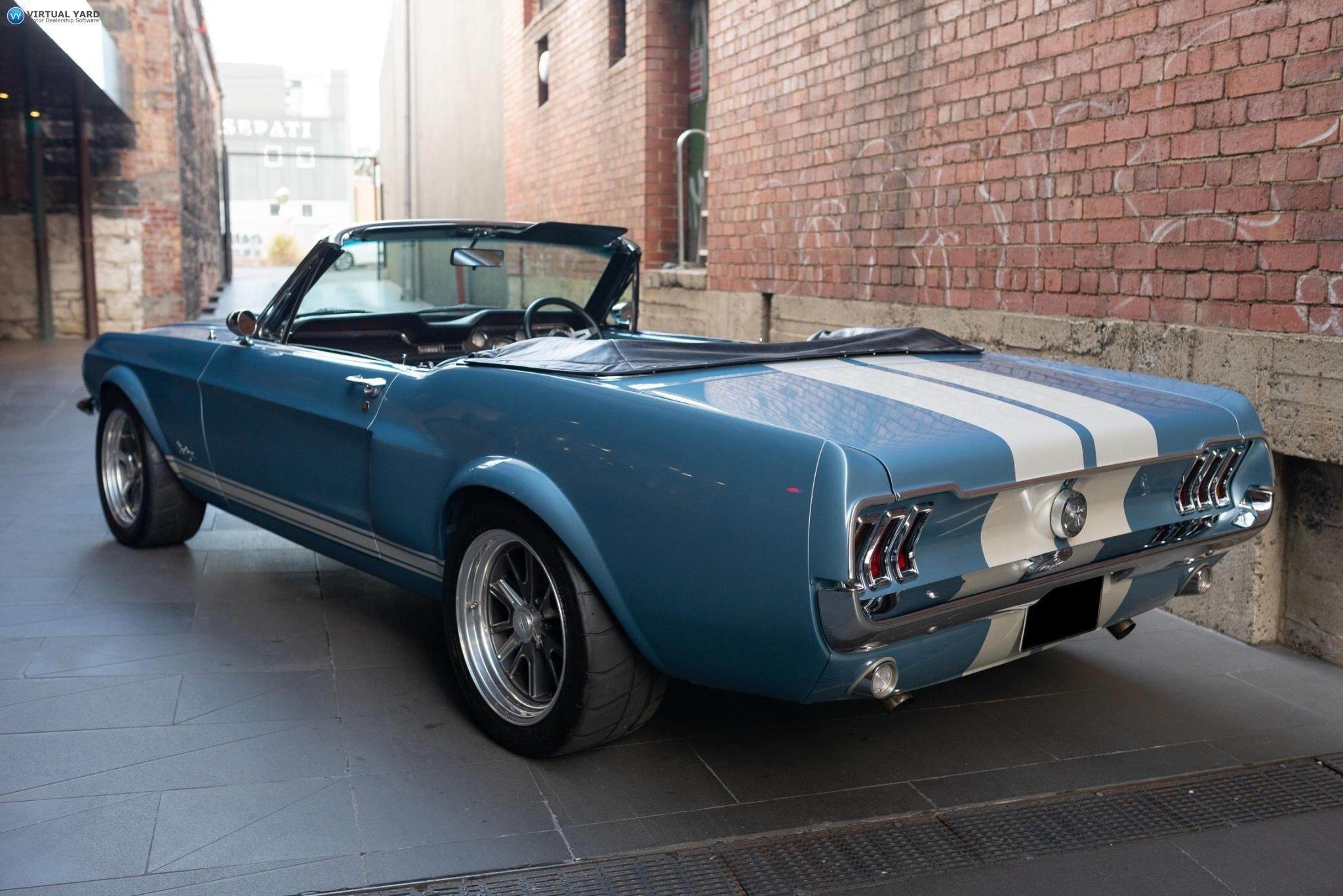 1967 Ford Mustang Convertible 2dr Auto 3sp, 289 