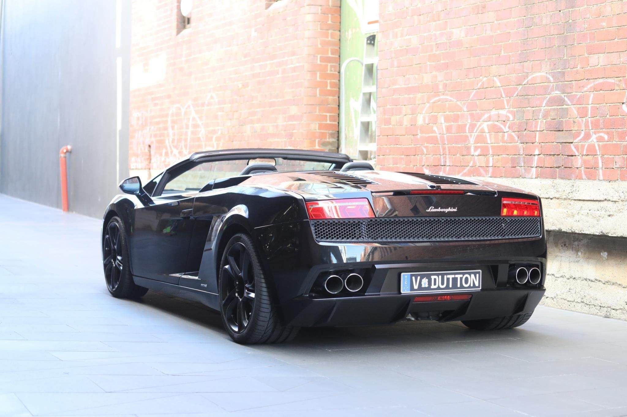 2011 Lamborghini Gallardo L140 LP560-4 Spyder 2dr E-Gear 6sp AWD 5.2i 