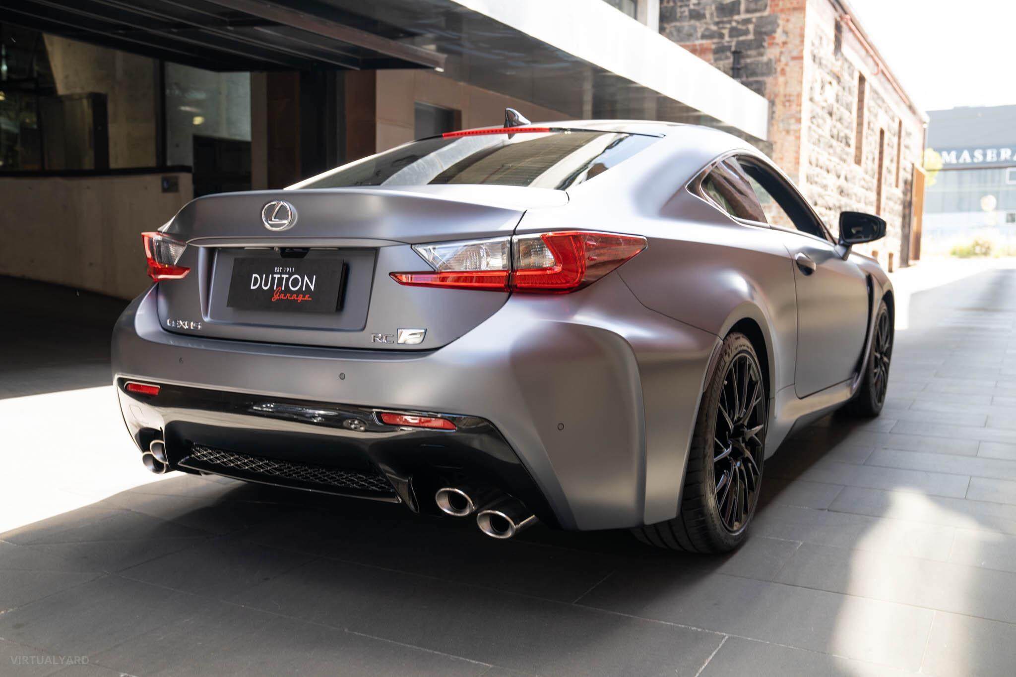 2018 Lexus RC USC10R RC F 10th Anniversary Coupe 2dr Spts Auto 8sp, 5.0i 