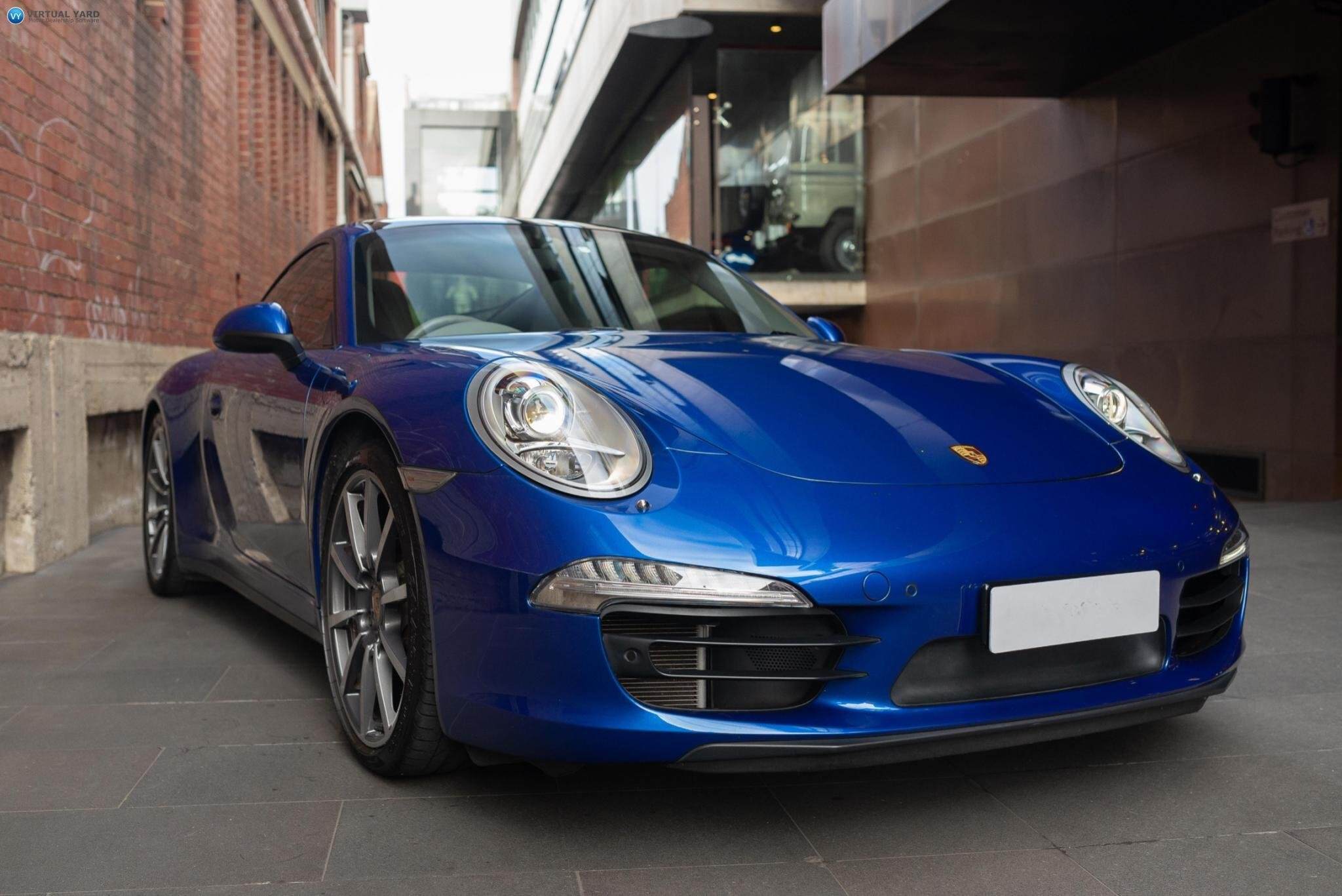 2013 Porsche 911 Carrera 991 4S Coupe 2dr PDK 7sp AWD 3.8i 