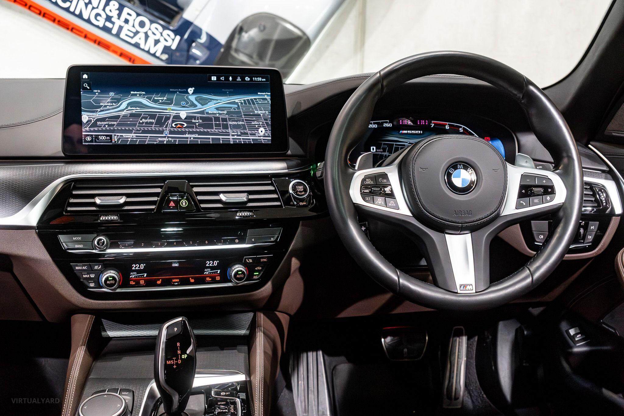 2021 BMW 5 Series G30 LCI M550i xDrive Sedan 4dr Steptronic 8sp 4WD 4.4TT 