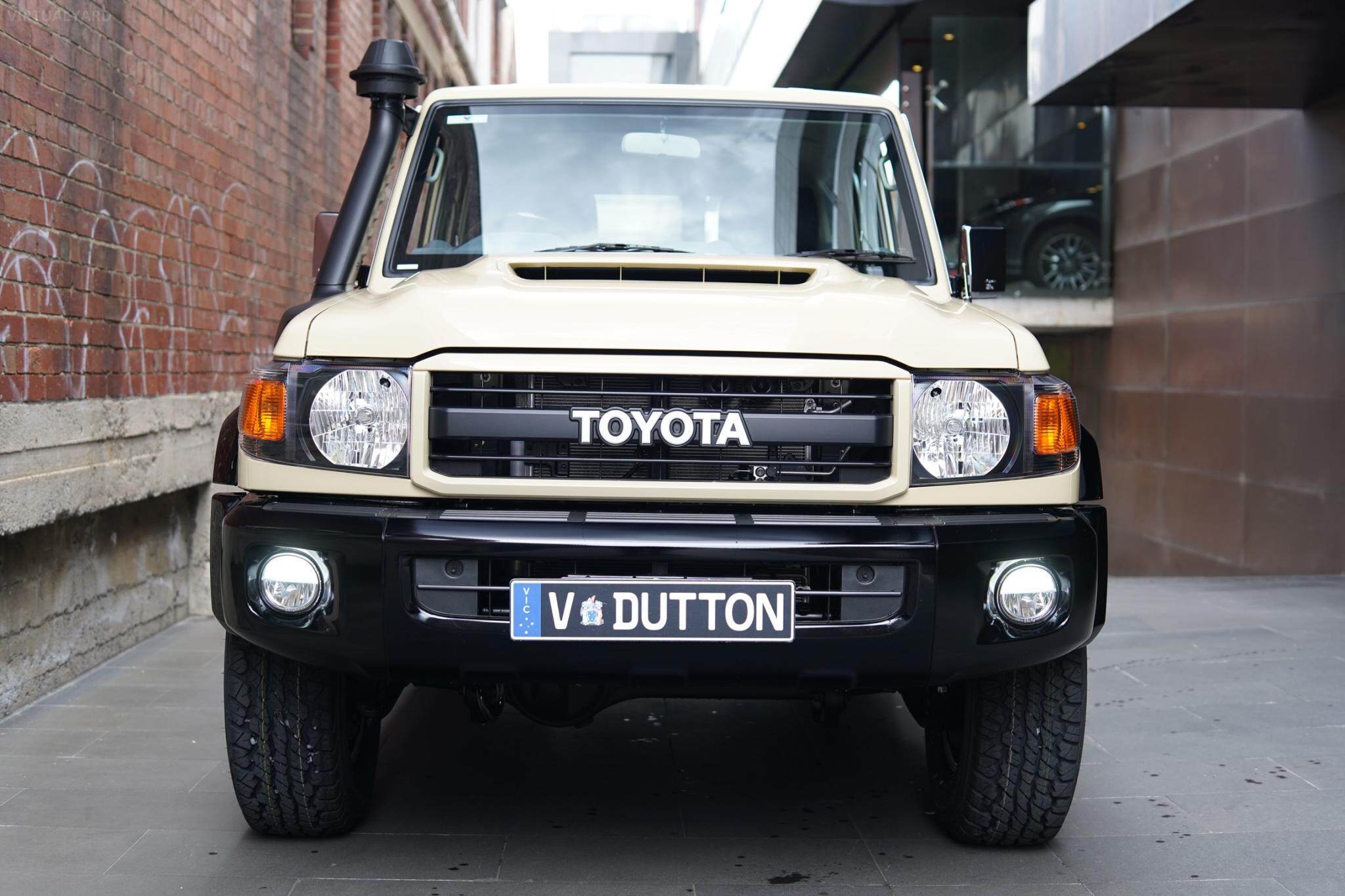 2021 Toyota Landcruiser VDJ76R 70th Anniversary Special Edition Wagon 5dr Man 5sp, 4x4 4.5DT 