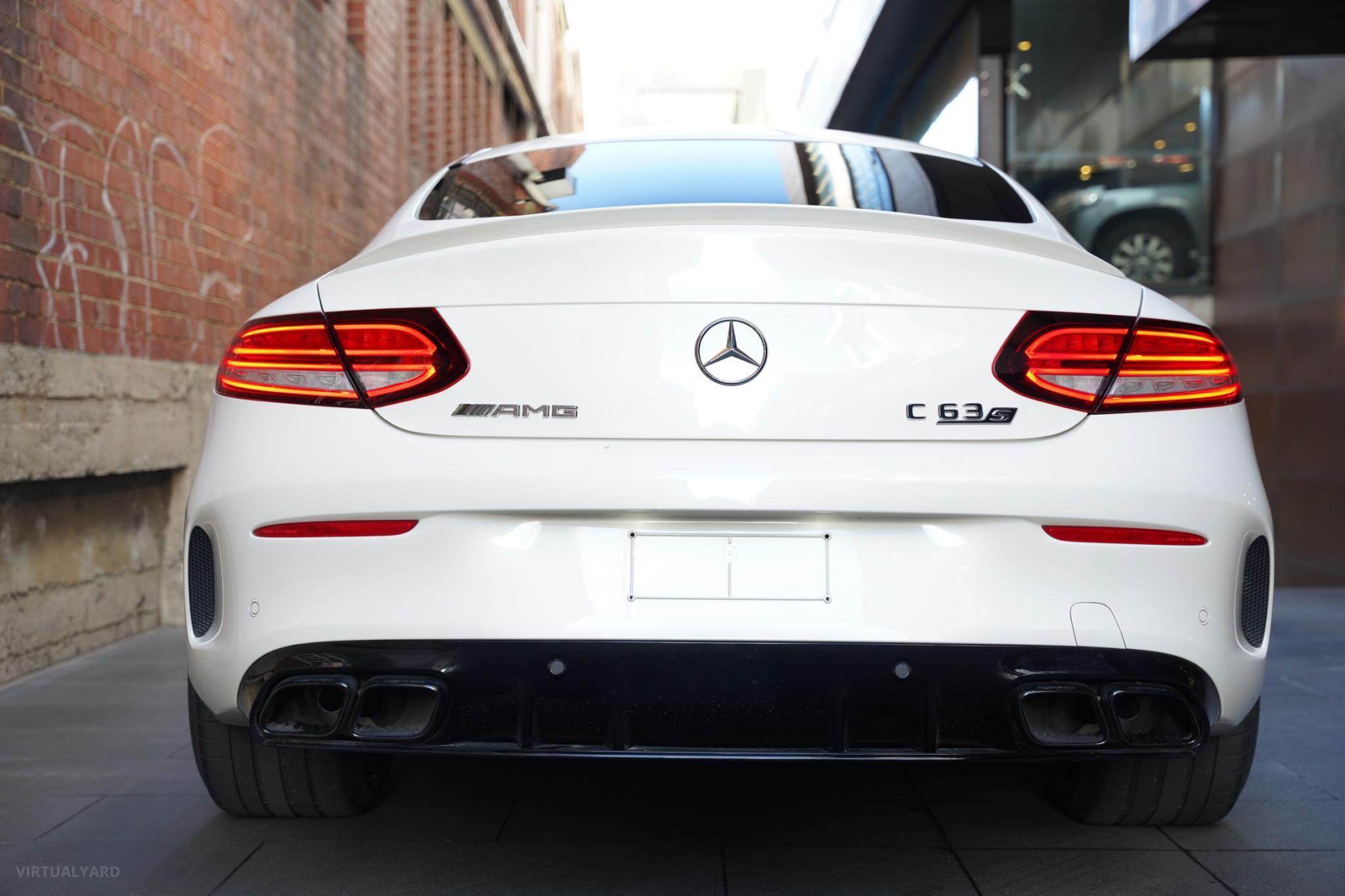 2019 Mercedes-Benz C-Class C205 C63 AMG S Coupe 2dr SPEEDSHIFT MCT 9sp 4.0TT 