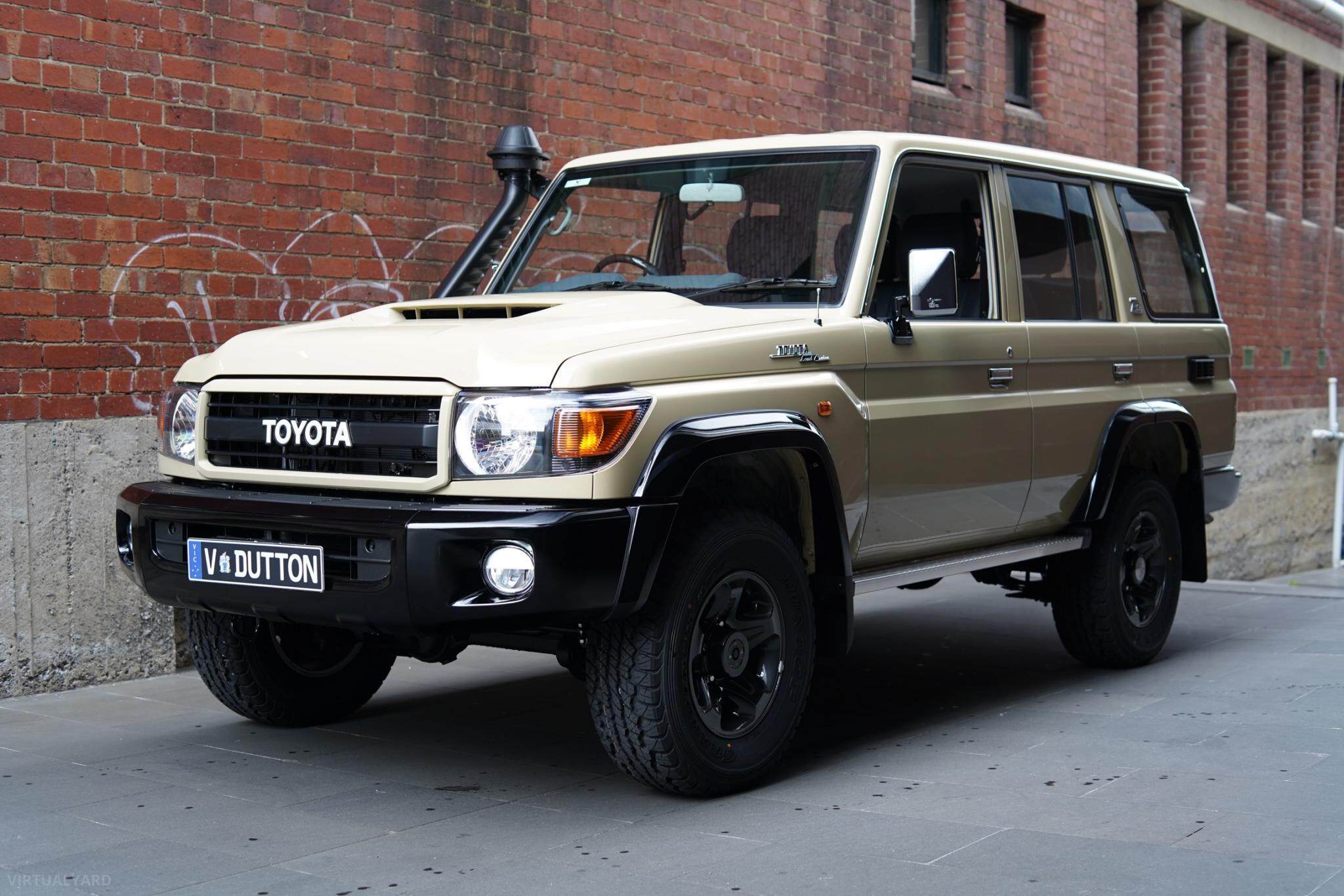 2021 Toyota Landcruiser VDJ76R 70th Anniversary Special Edition Wagon 5dr Man 5sp, 4x4 4.5DT 