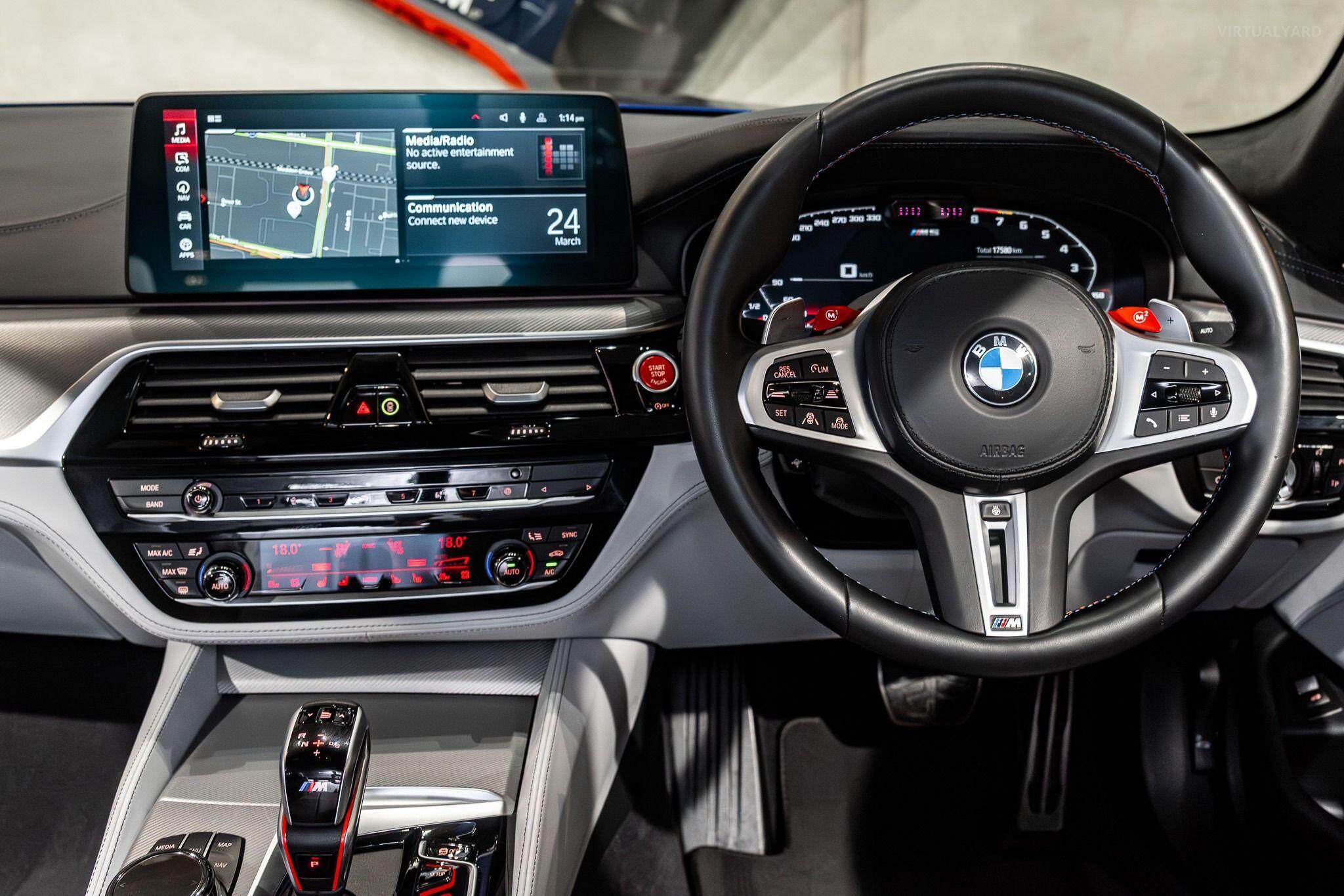 2022 BMW M5 F90 LCI Competition Sedan 4dr M Steptronic 8sp M xDrive 4.4TT [Mar] 