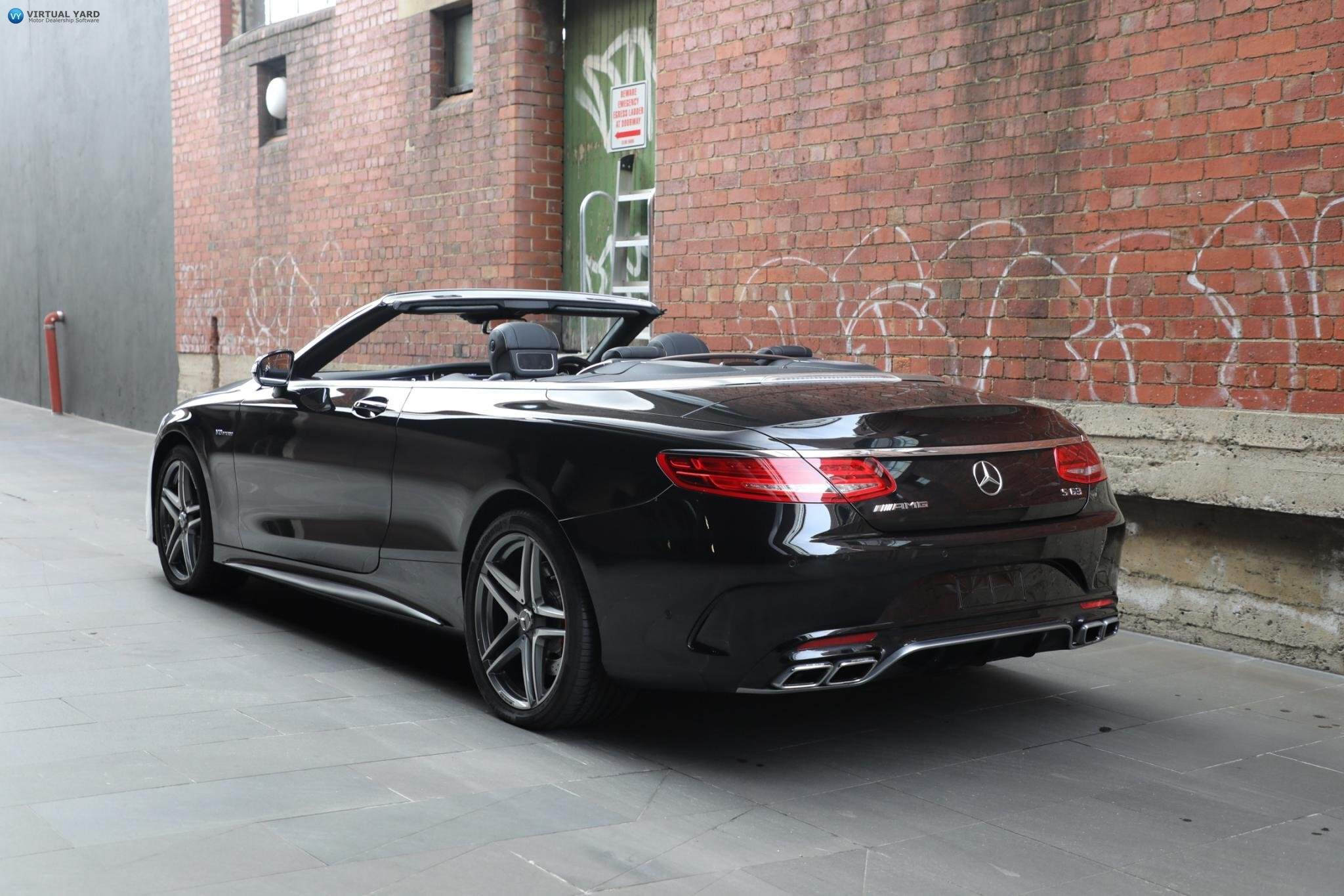 2016 Mercedes-Benz S-Class A217 S63 AMG Cabriolet 2dr SPEEDSHIFT MCT 7sp 5.5TT 