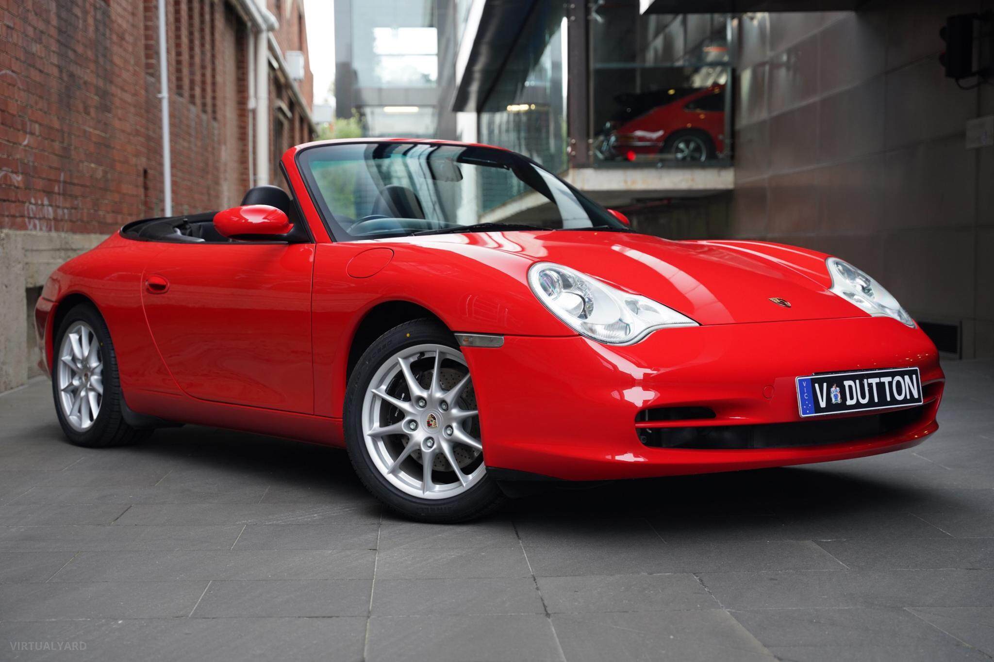 2002 Porsche 911 996 Carrera Cabriolet Convertible 2dr Man 6sp 3.6i [MY02] 