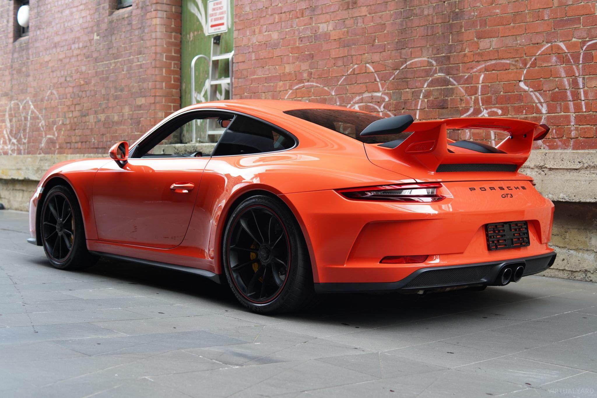 2018 Porsche 911 991 GT3 Coupe 2dr Man 6sp 4.0i [MY18] 