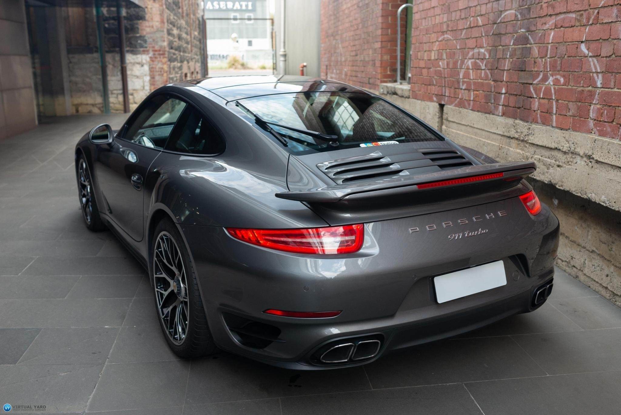 2014 Porsche 911 991 Turbo Coupe 2dr PDK 7sp AWD 3.8TT [MY14] 