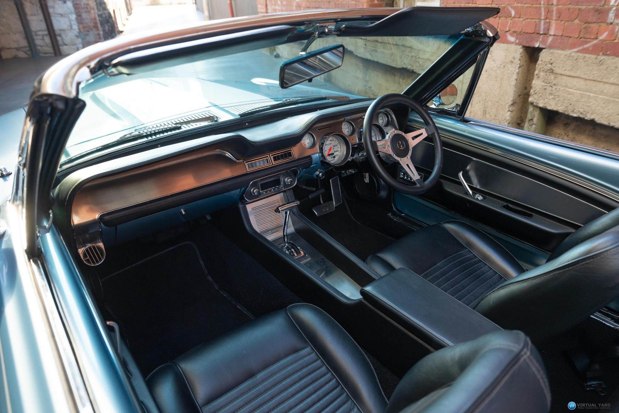 1967 Ford Mustang Convertible 2dr Auto 3sp, 289 