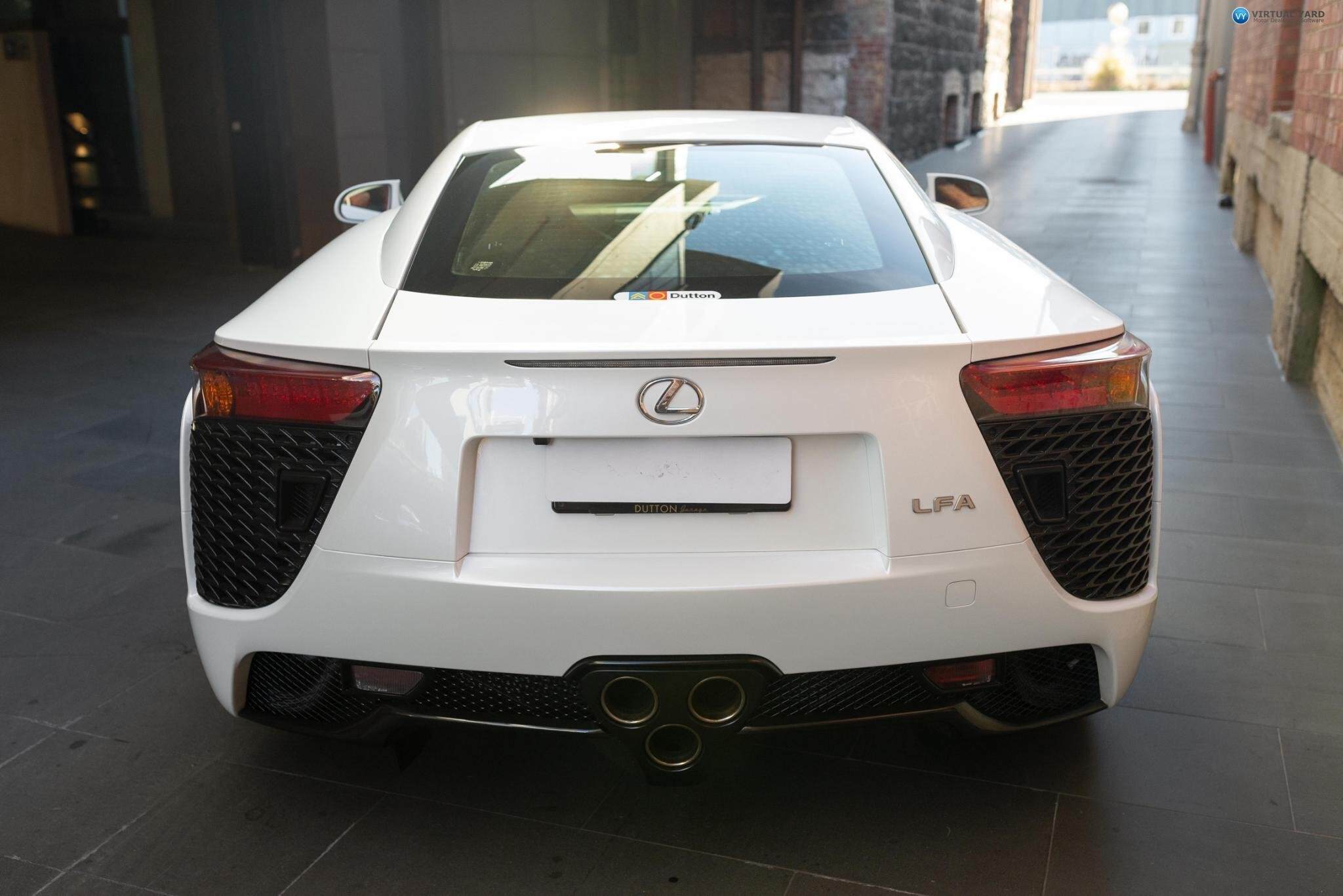 2012 Lexus LFA LFA10R Coupe 2dr ASG 6sp, 4.8i 