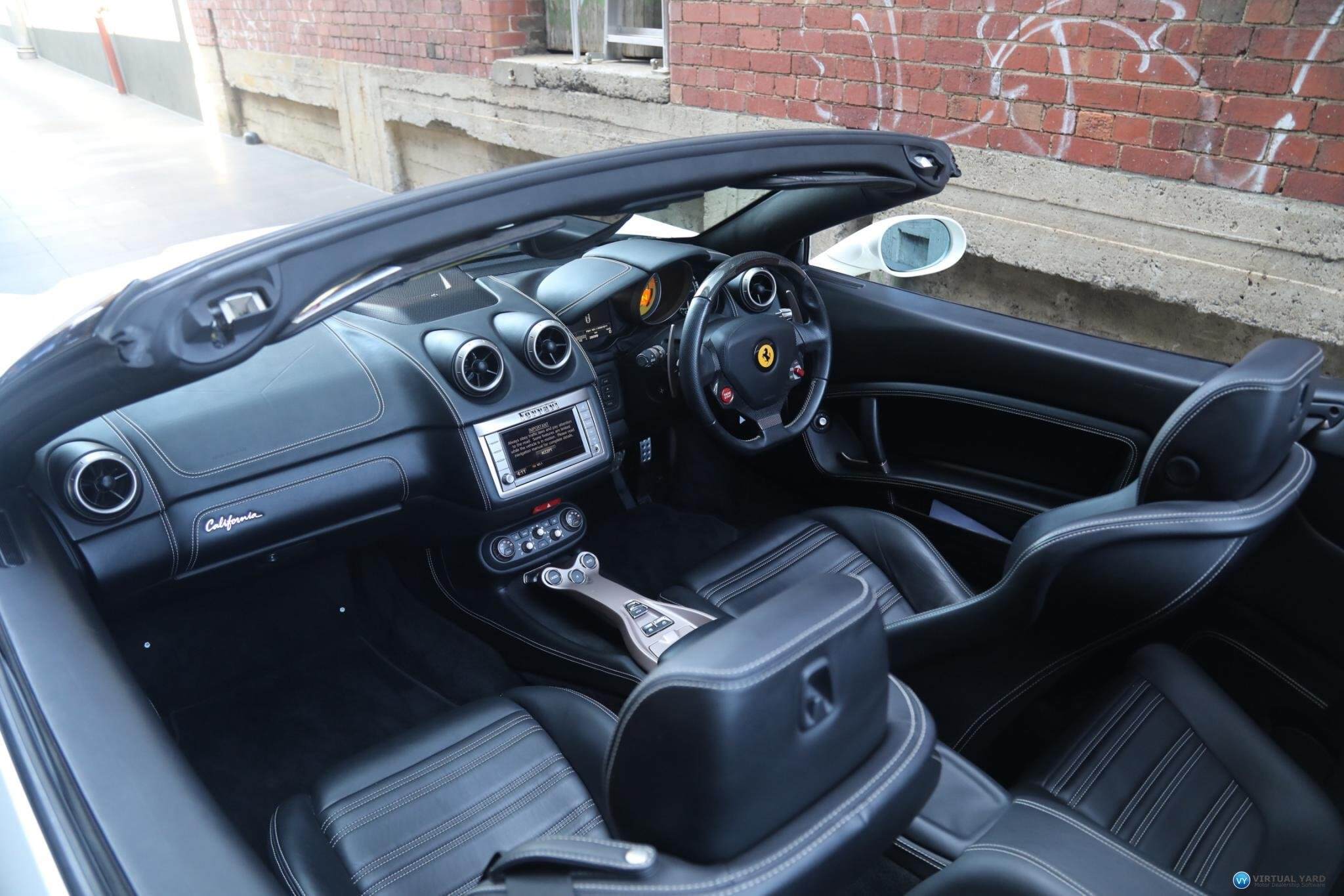 2013 Ferrari California F149 Convertible 2dr DCT 7sp 4.3i 