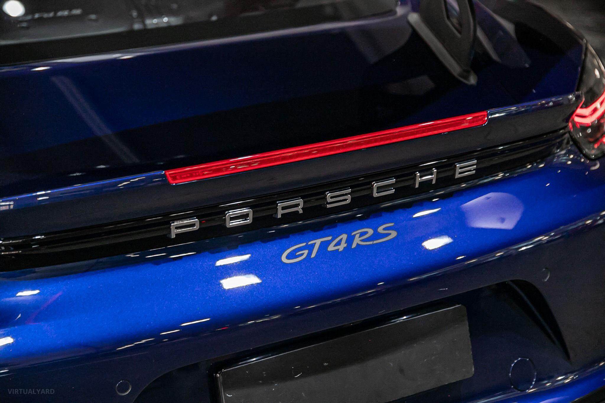 2022 Porsche 718 982 Cayman GT4 RS Coupe 2dr PDK 7sp 4.0i [MY22] 