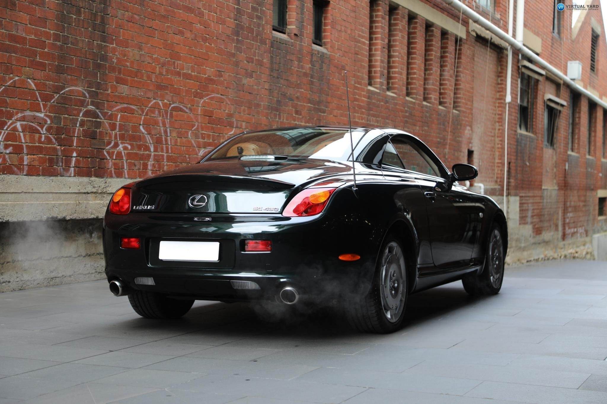 2004 Lexus SC UZZ40R SC430 Convertible 2dr Spts Auto 5sp, 4.3i [MY05] 